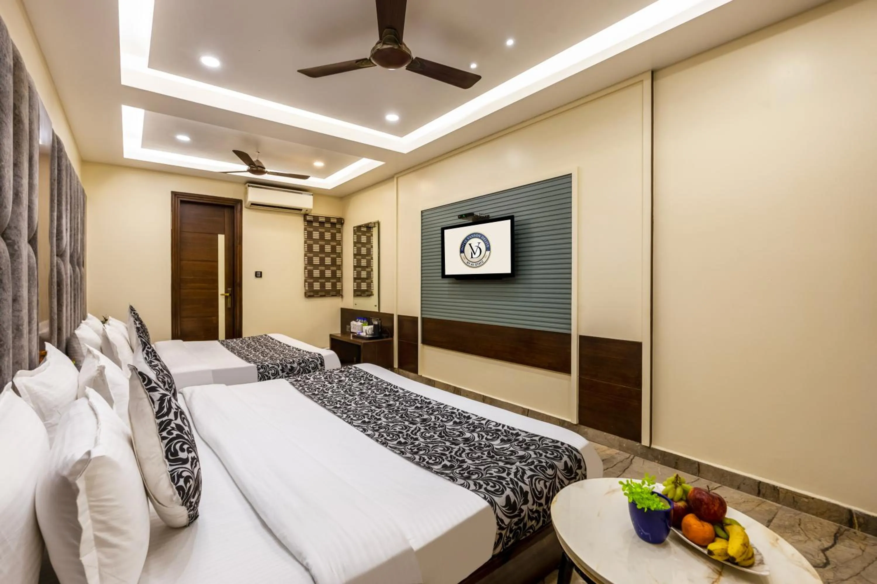 Living room in The Vanson Delite "Newly Rebuilt 2026" - Near New Delhi Station & Connaught Place