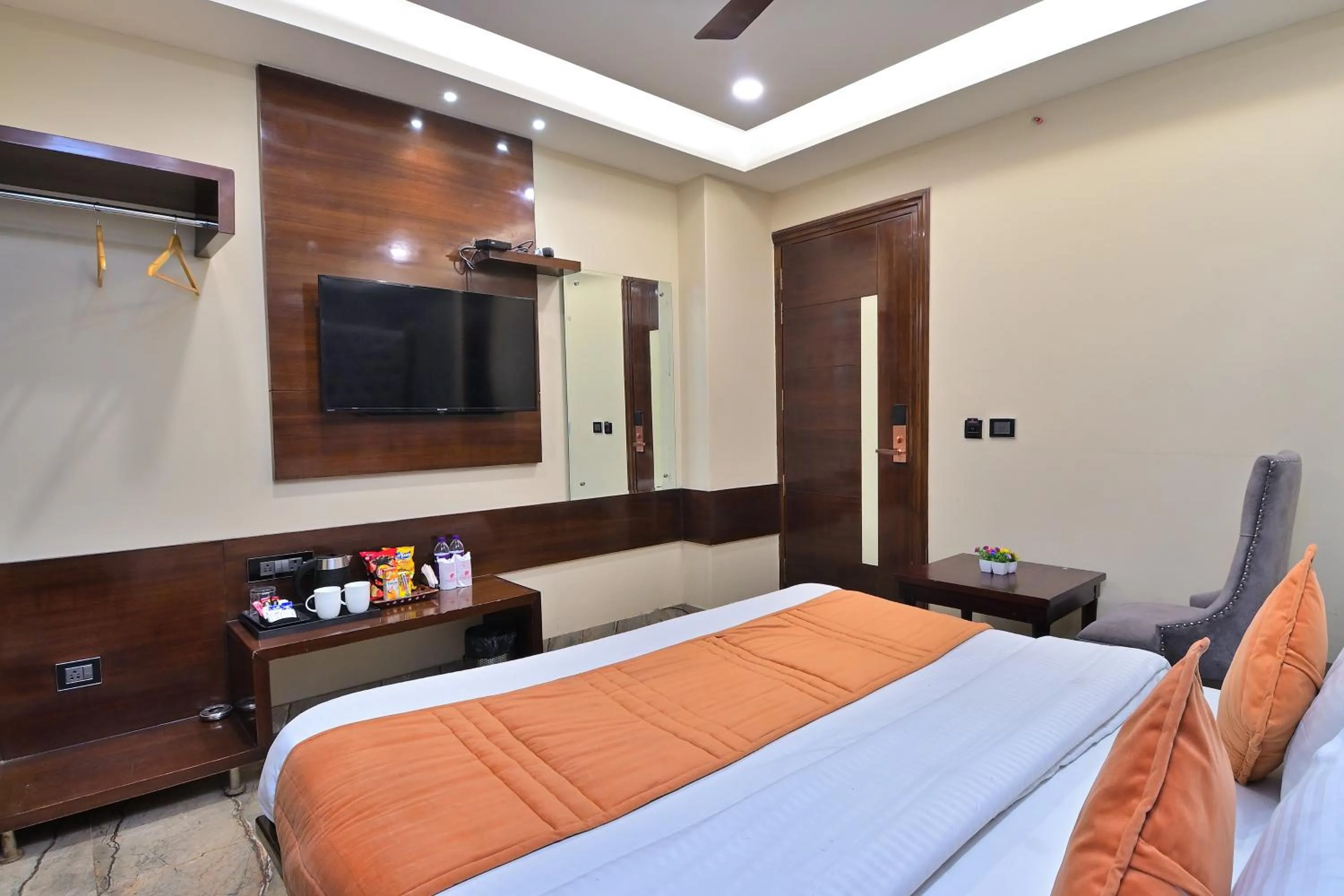 Bed in Hotel Vanson Delite - New Delhi Railway Station