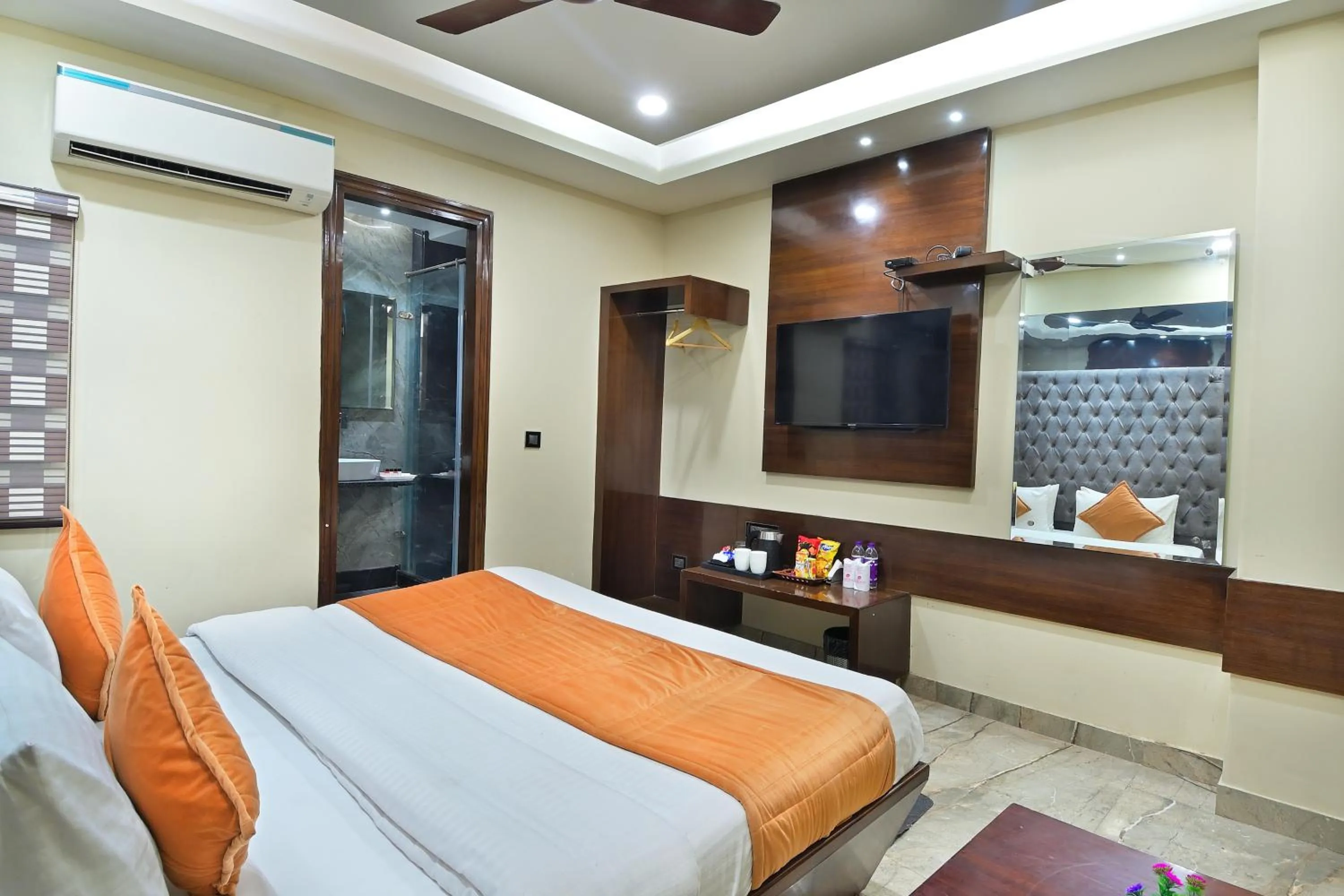 Bed in Hotel Vanson Delite - New Delhi Railway Station