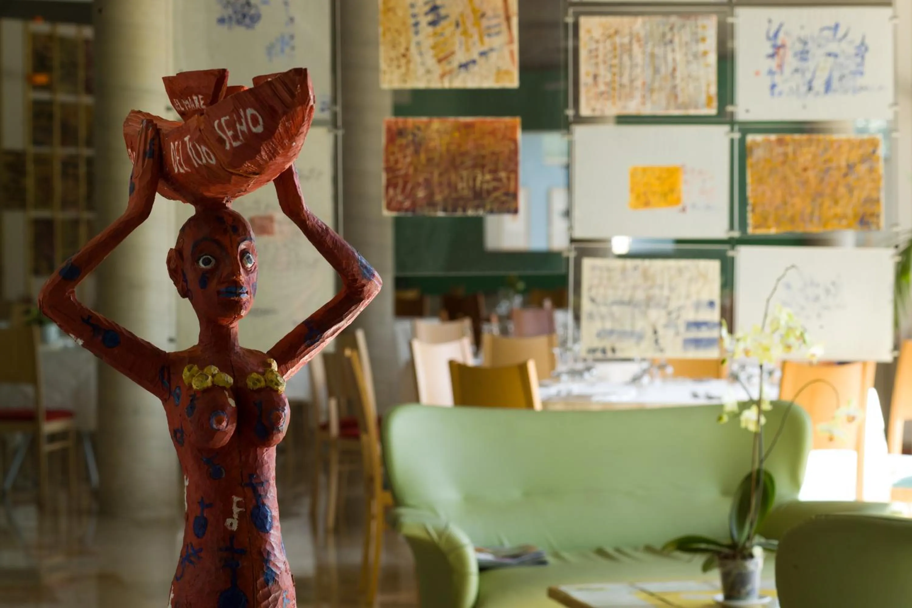 Decorative detail in Terme Del Tufaro