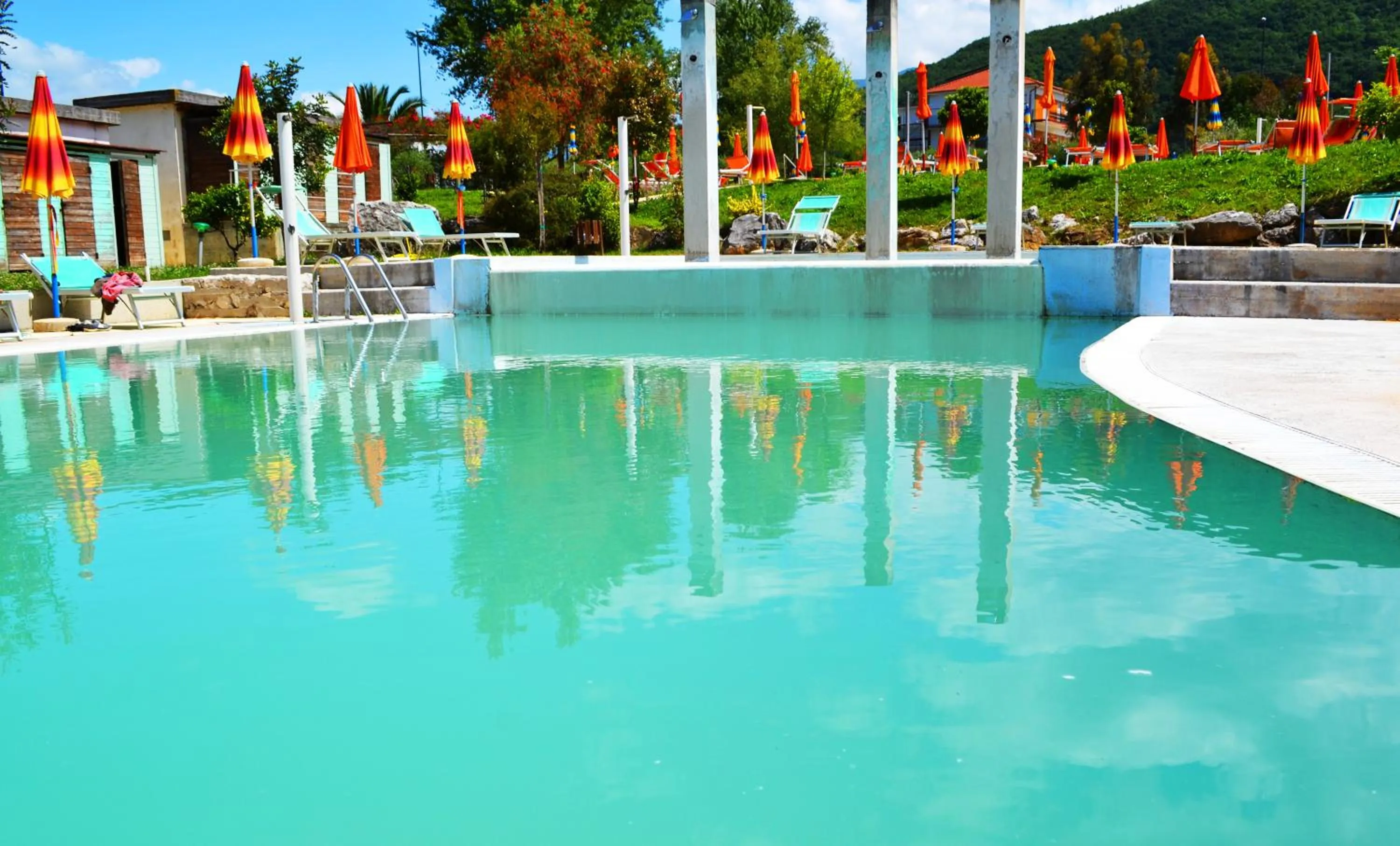 Swimming pool in Terme Del Tufaro