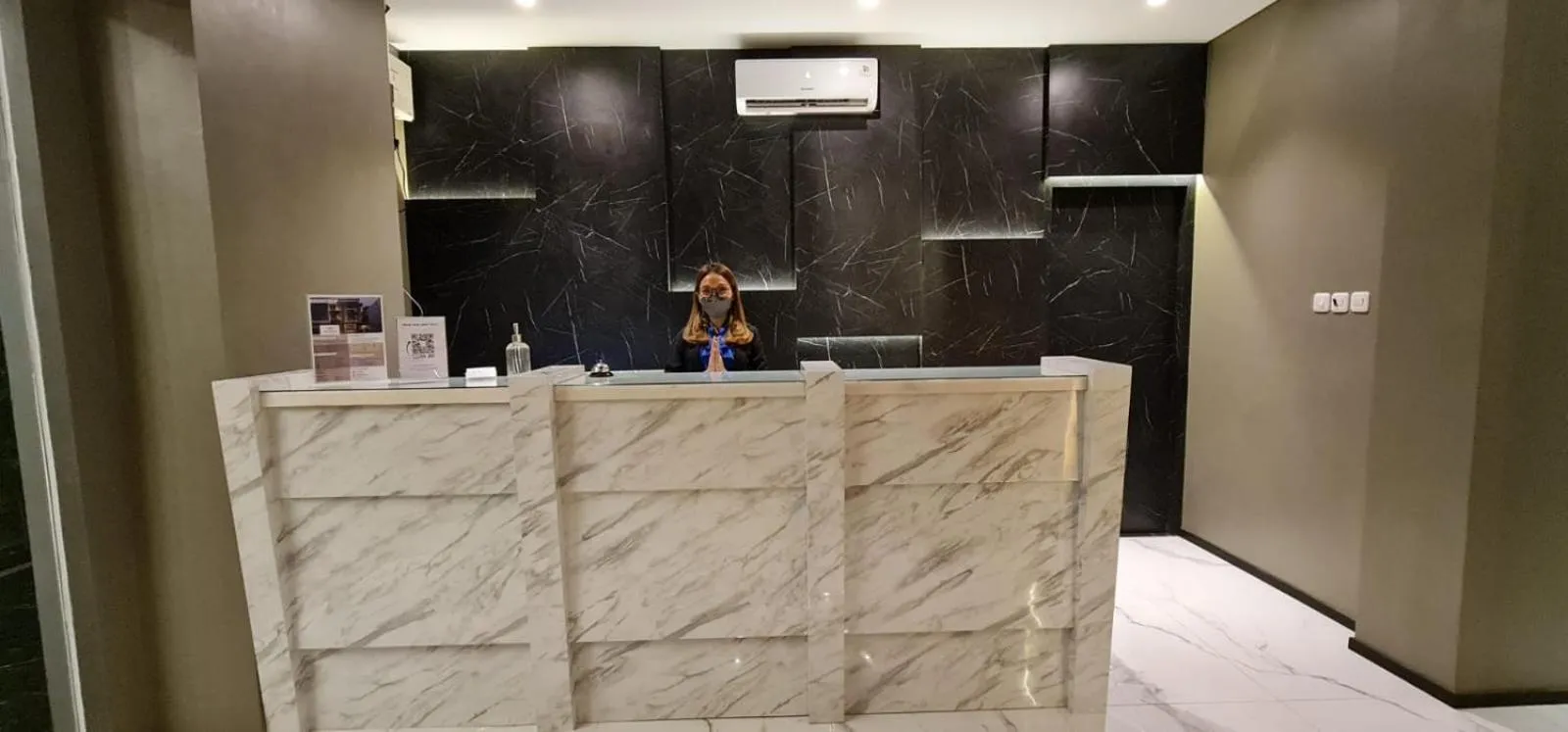 Lobby or reception in Grand Plaza Boutique Hotel