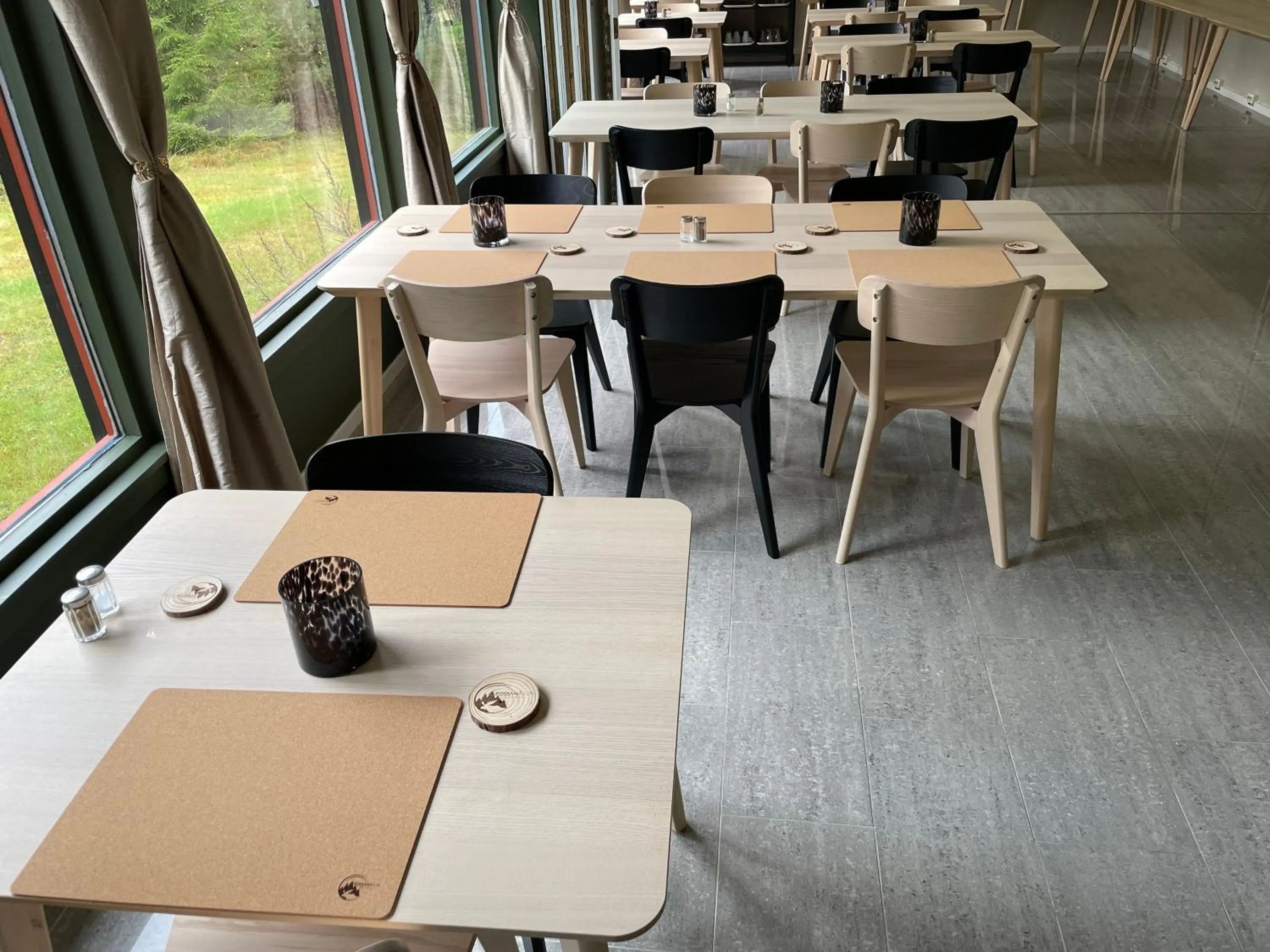 Restaurant/places to eat in Fossanåsen Hotel