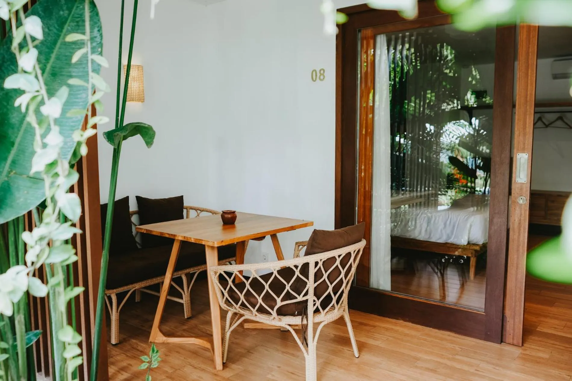 Balcony/Terrace in PORTER HOTEL - Surf & Yoga Retreat