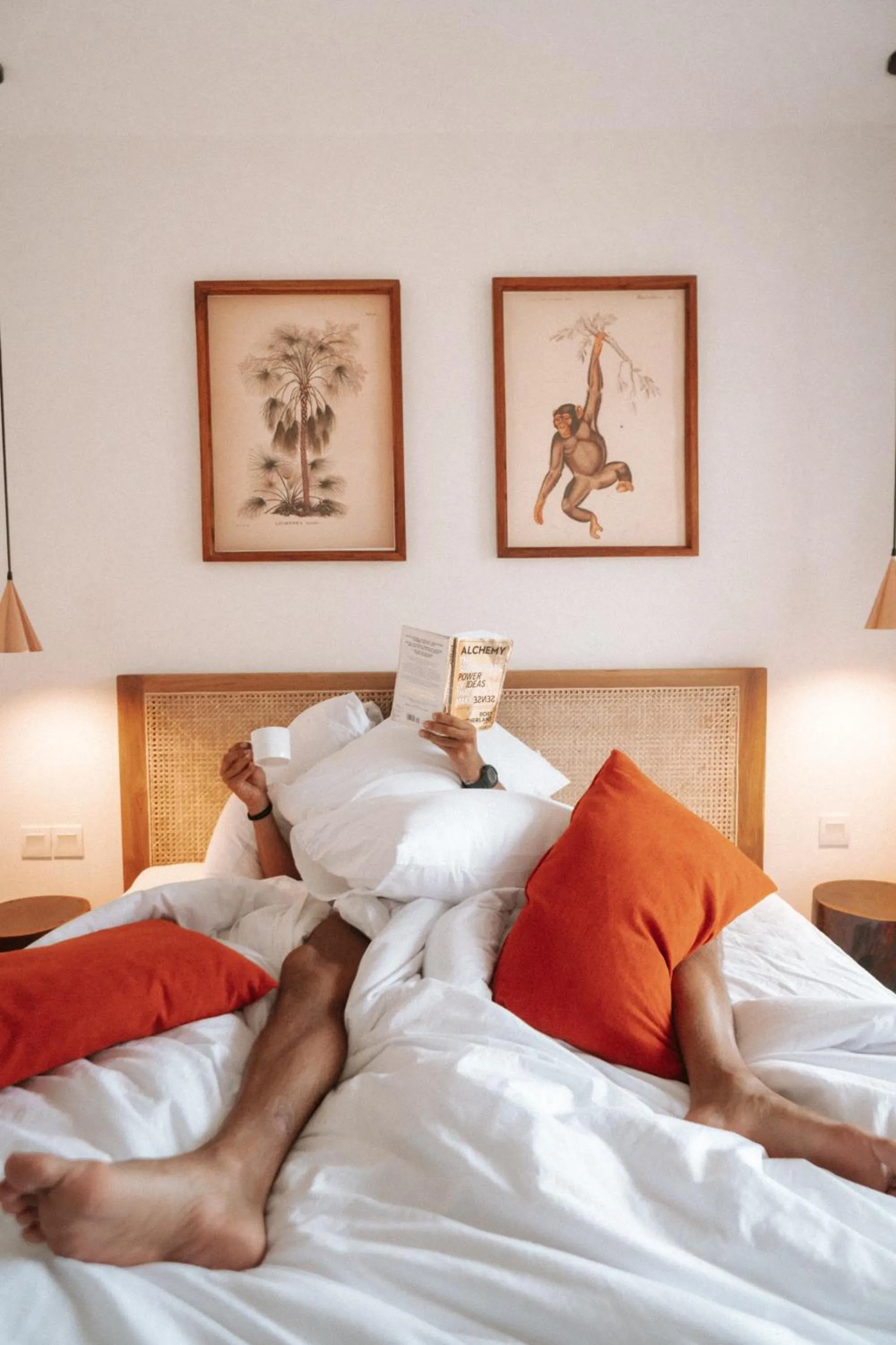 Bed in PORTER HOTEL - Surf & Yoga Retreat