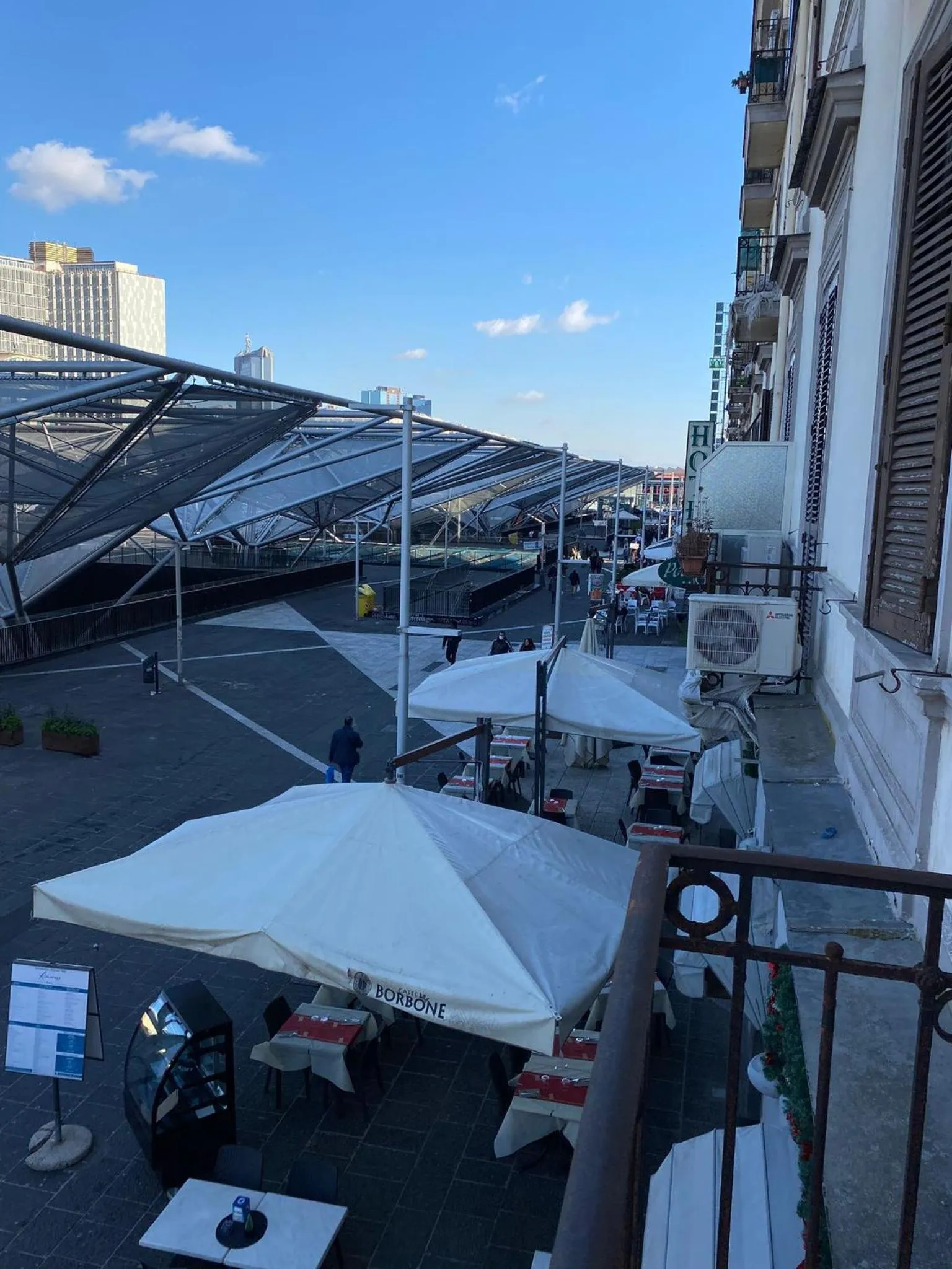 City view in Hotel Eliseo Napoli