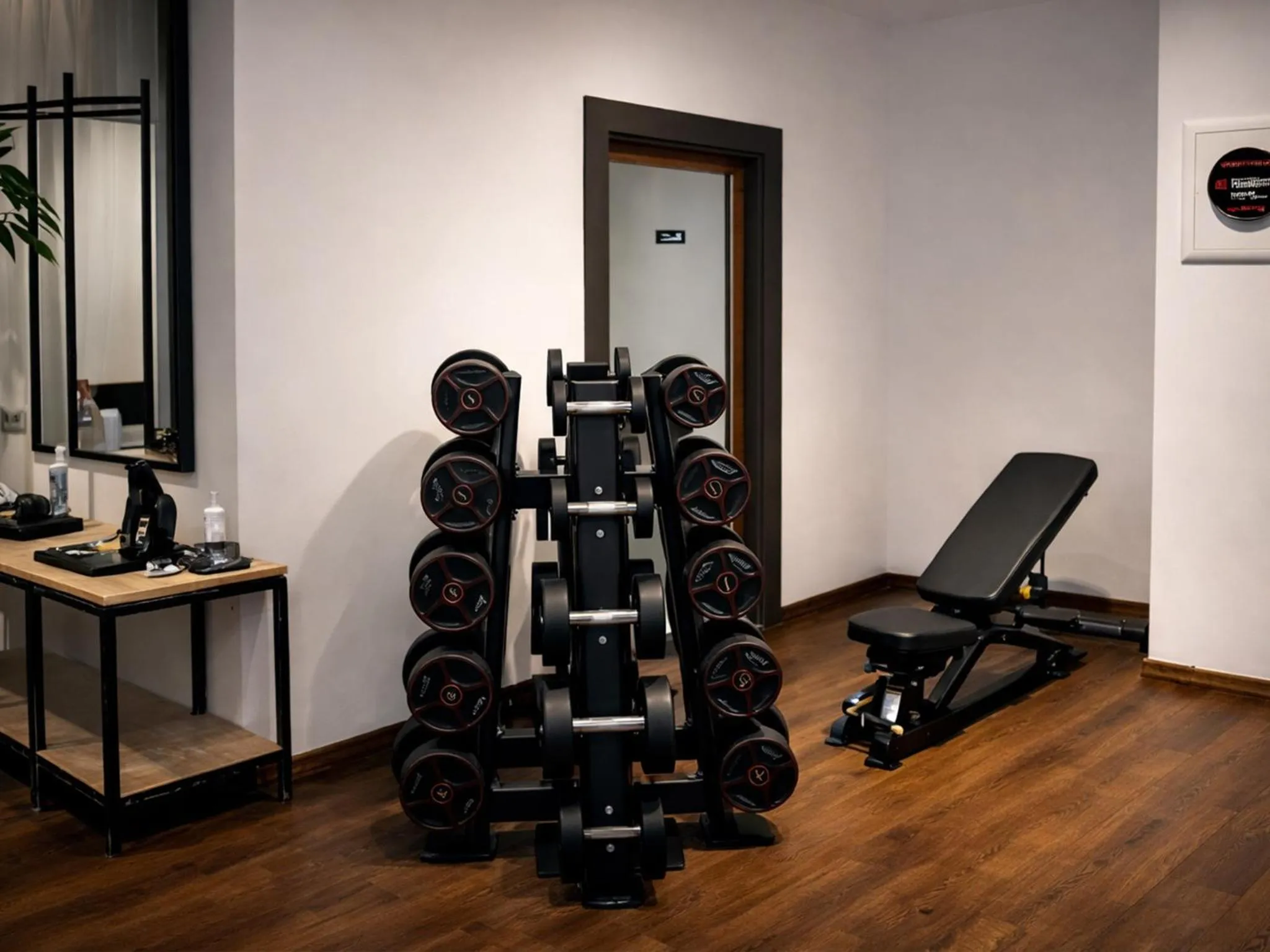 Fitness centre/facilities in DORMERO Hotel Rüsselsheim