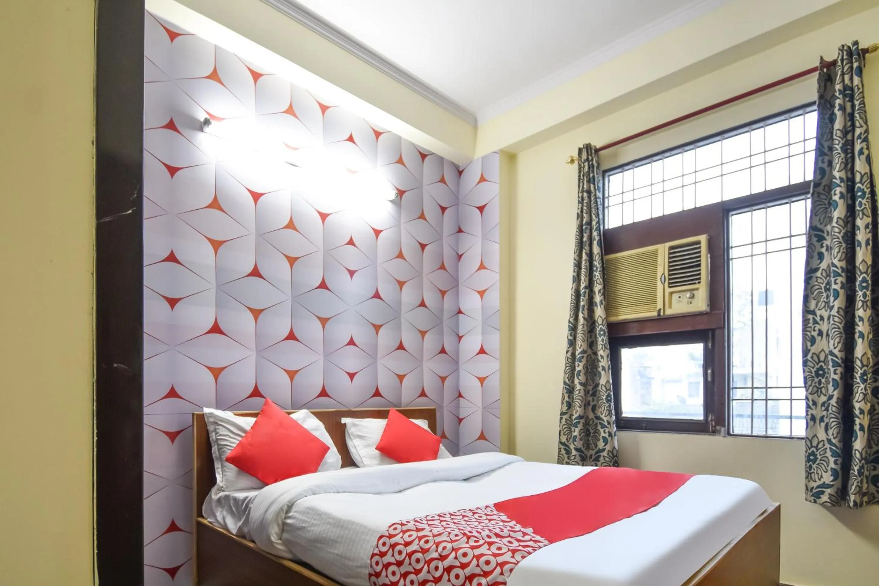 Bedroom, Bed in Hotel O Pragati Inn