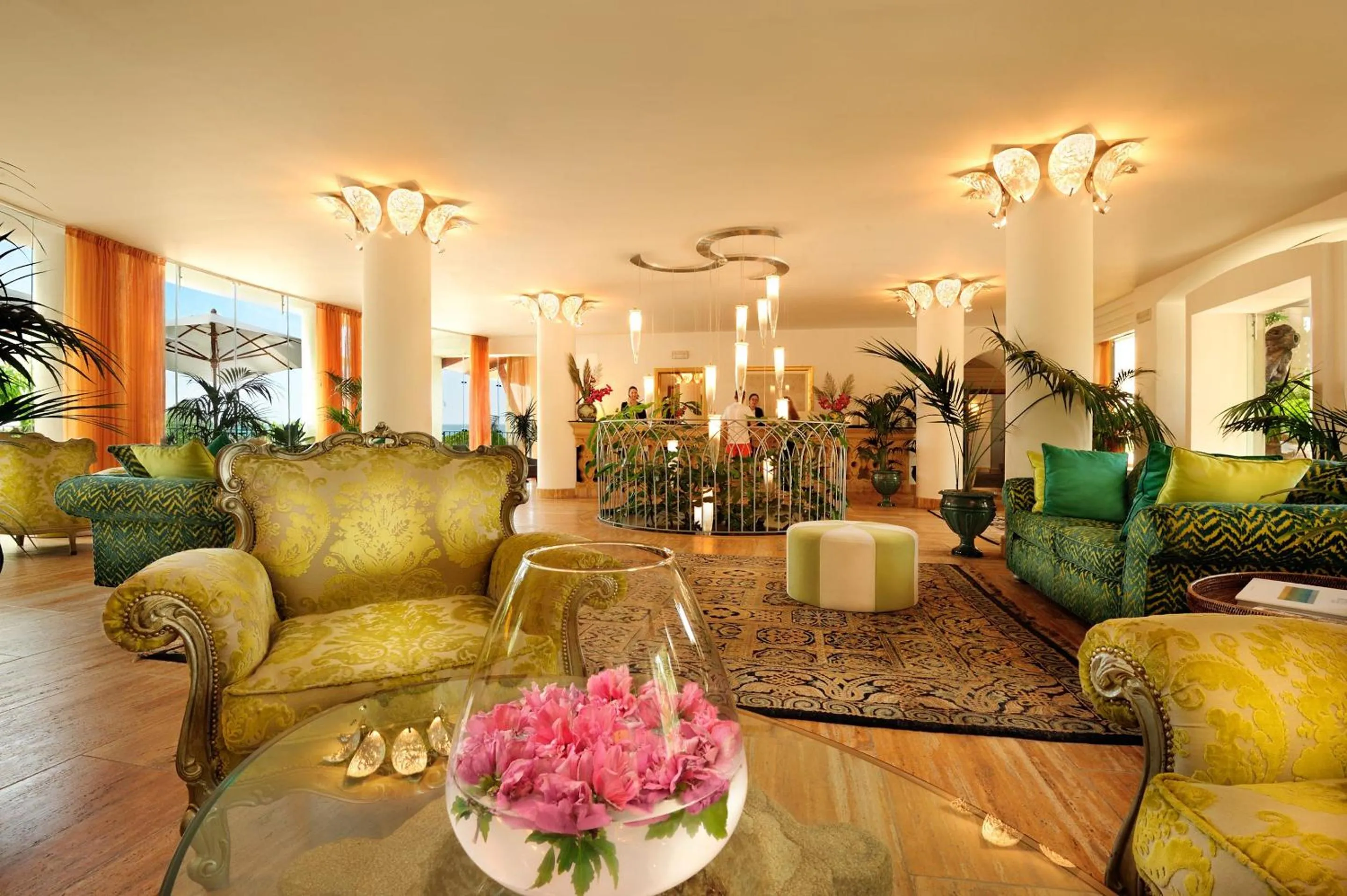 Lobby or reception in Alberi del Paradiso