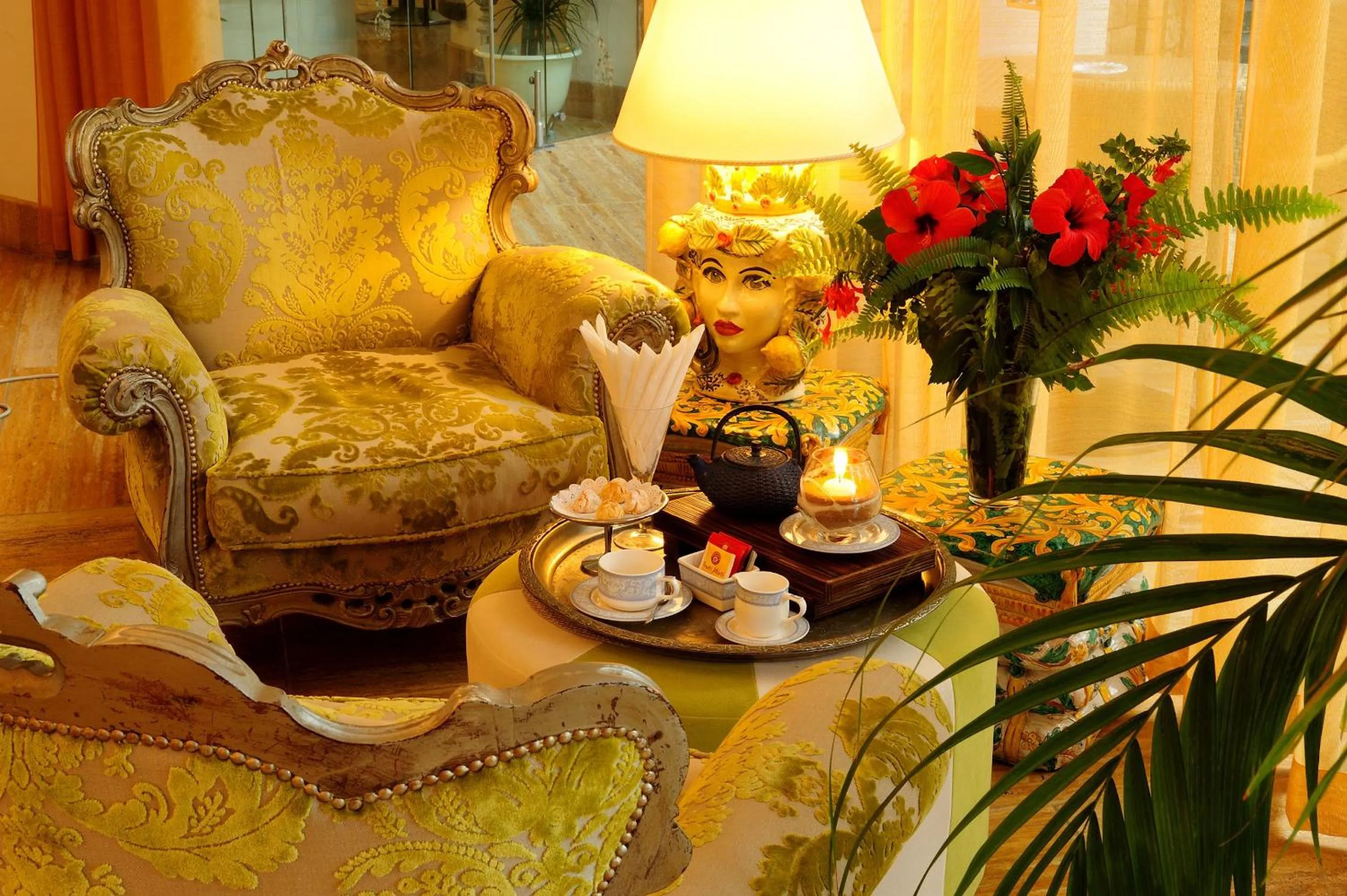 Living room in Alberi del Paradiso