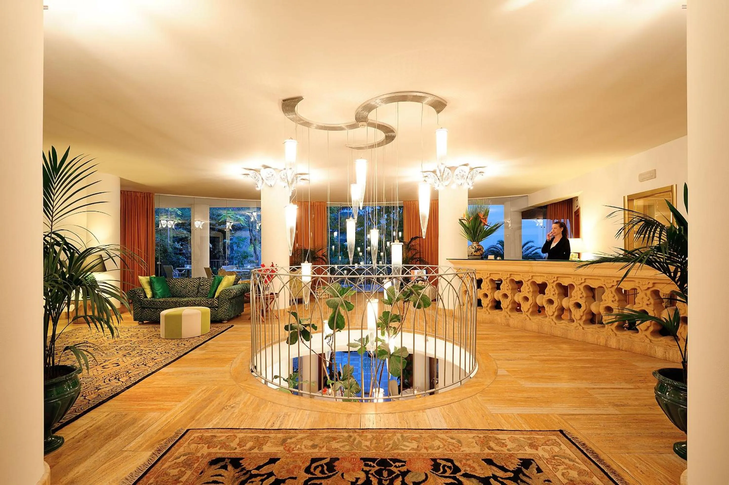 Lobby or reception in Alberi del Paradiso