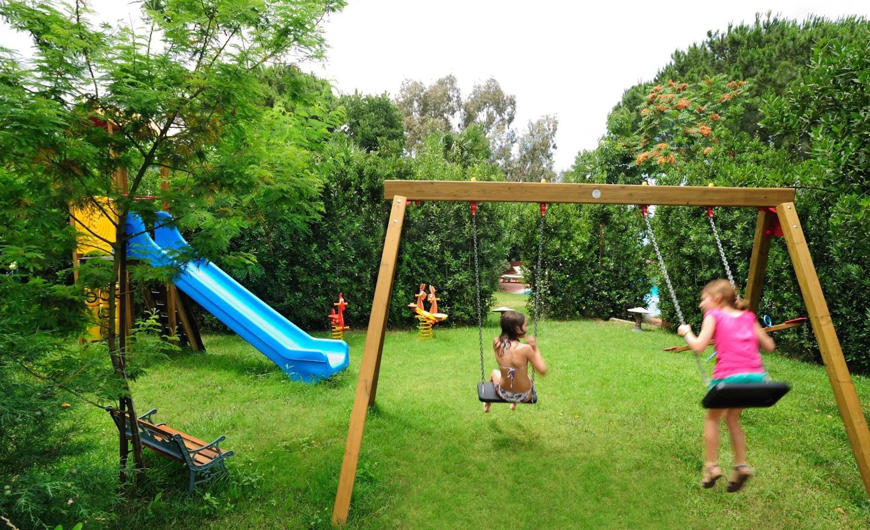 Children play ground in Alberi del Paradiso