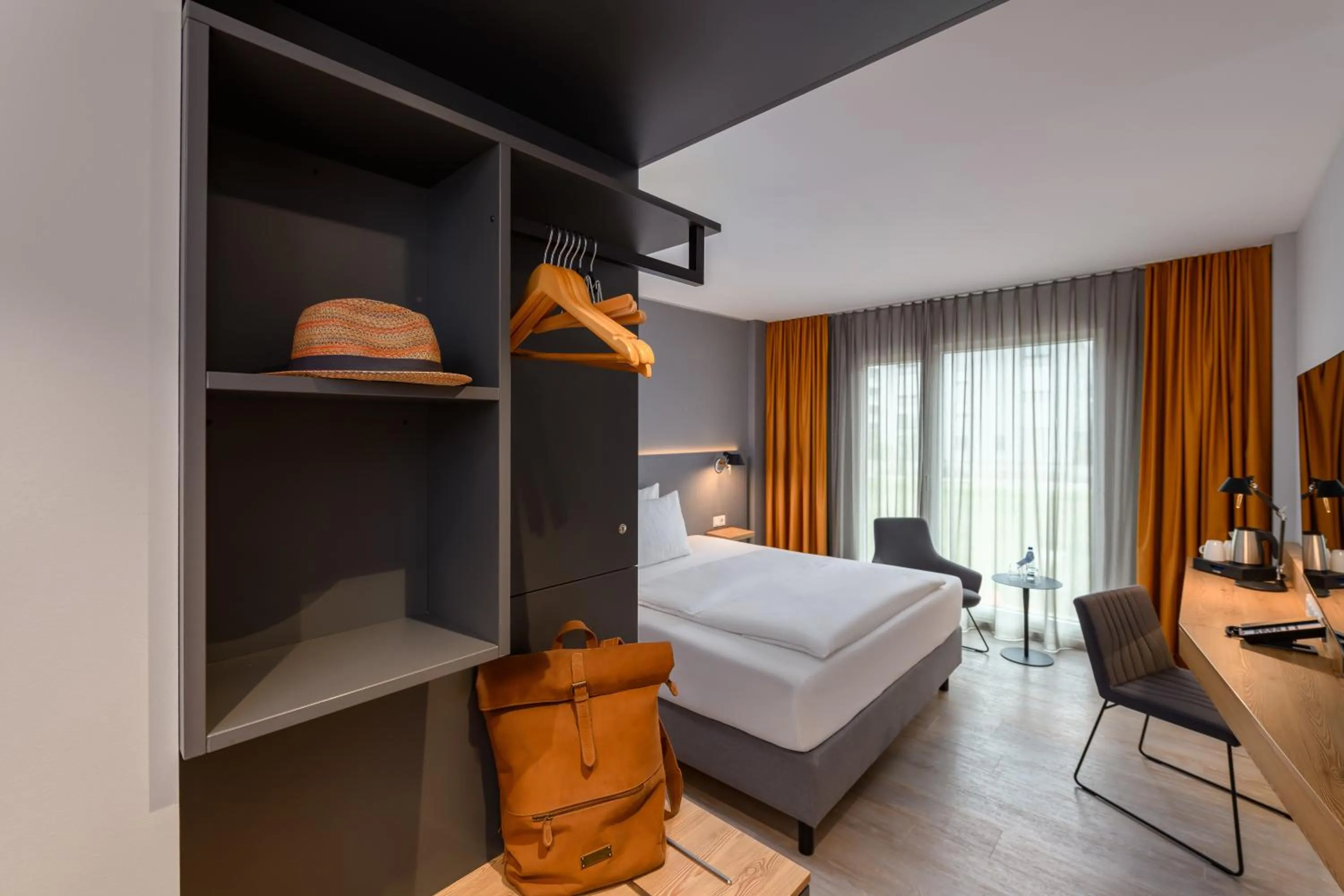 Bed in Maxx Hotel Aalen