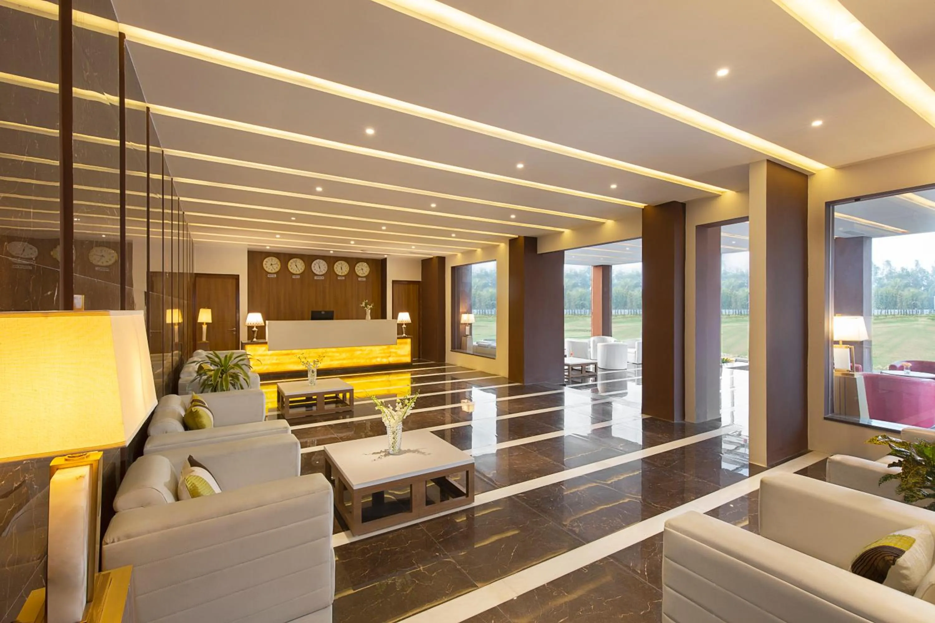 Lobby or reception in Himal Resort