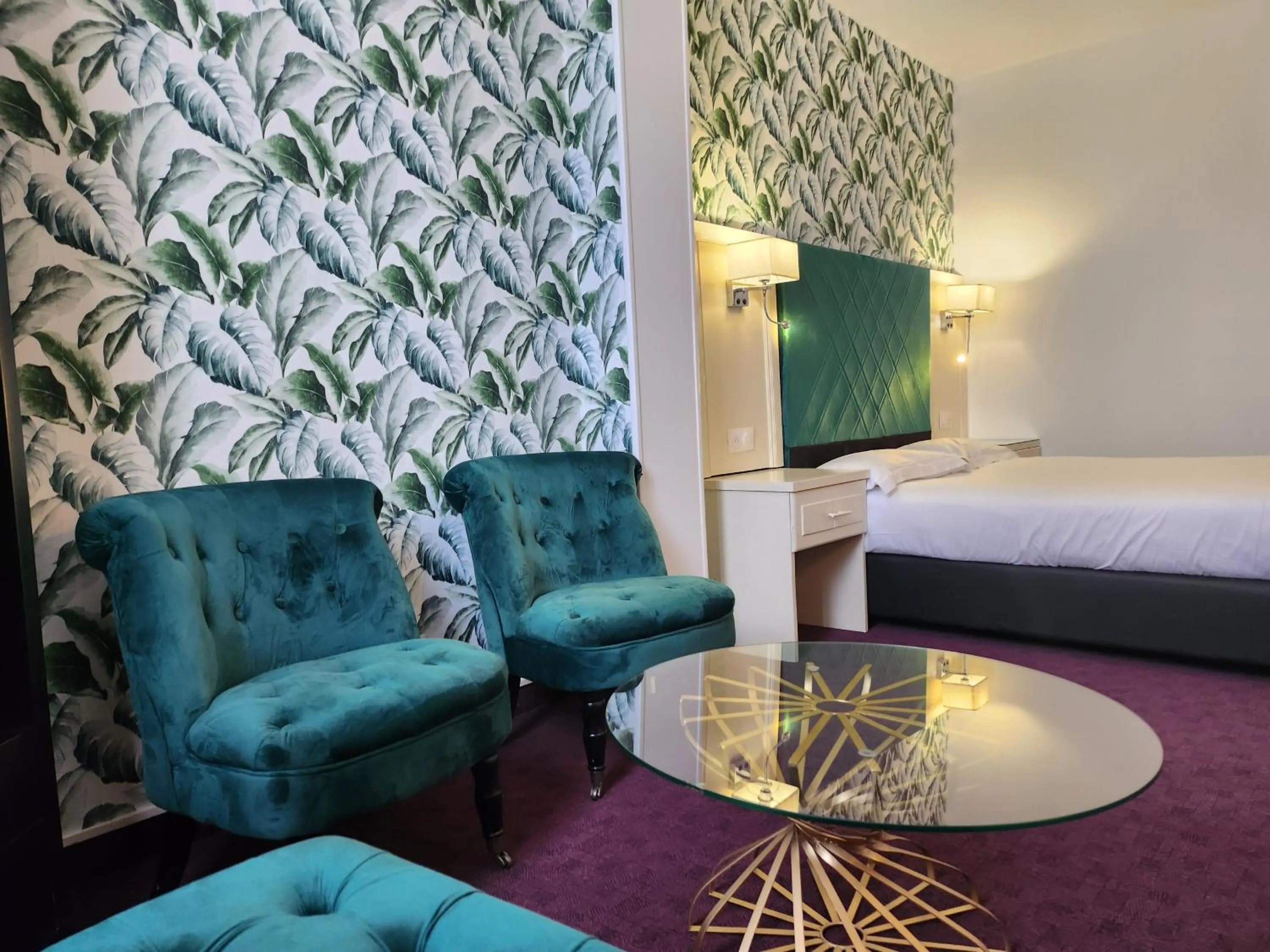 Photo of the whole room, Bed in HOTEL ROYAL Paris Ivry