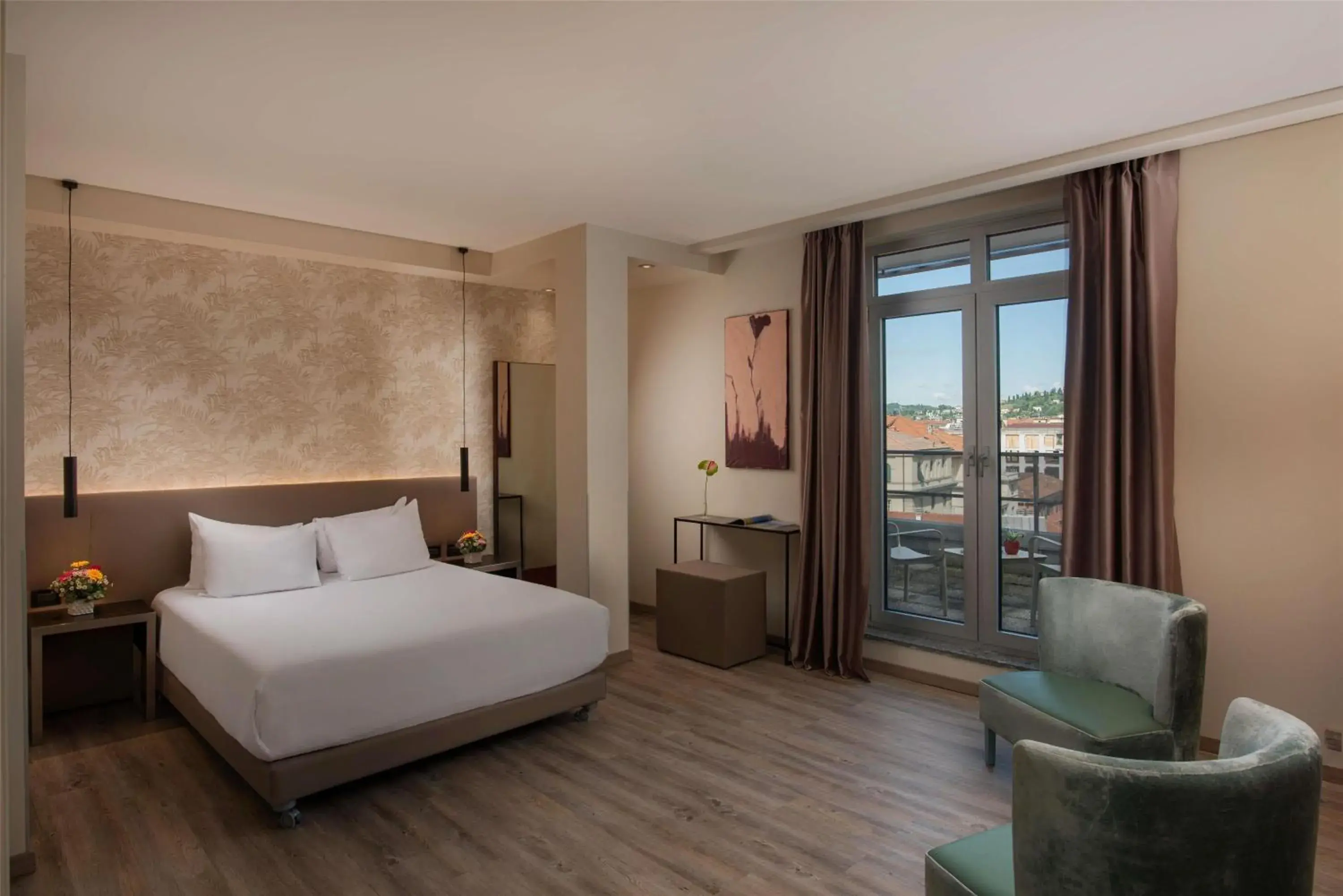 Photo of the whole room, Bed in NH Bergamo Photo of the whole room, Bed in NH Bergamo