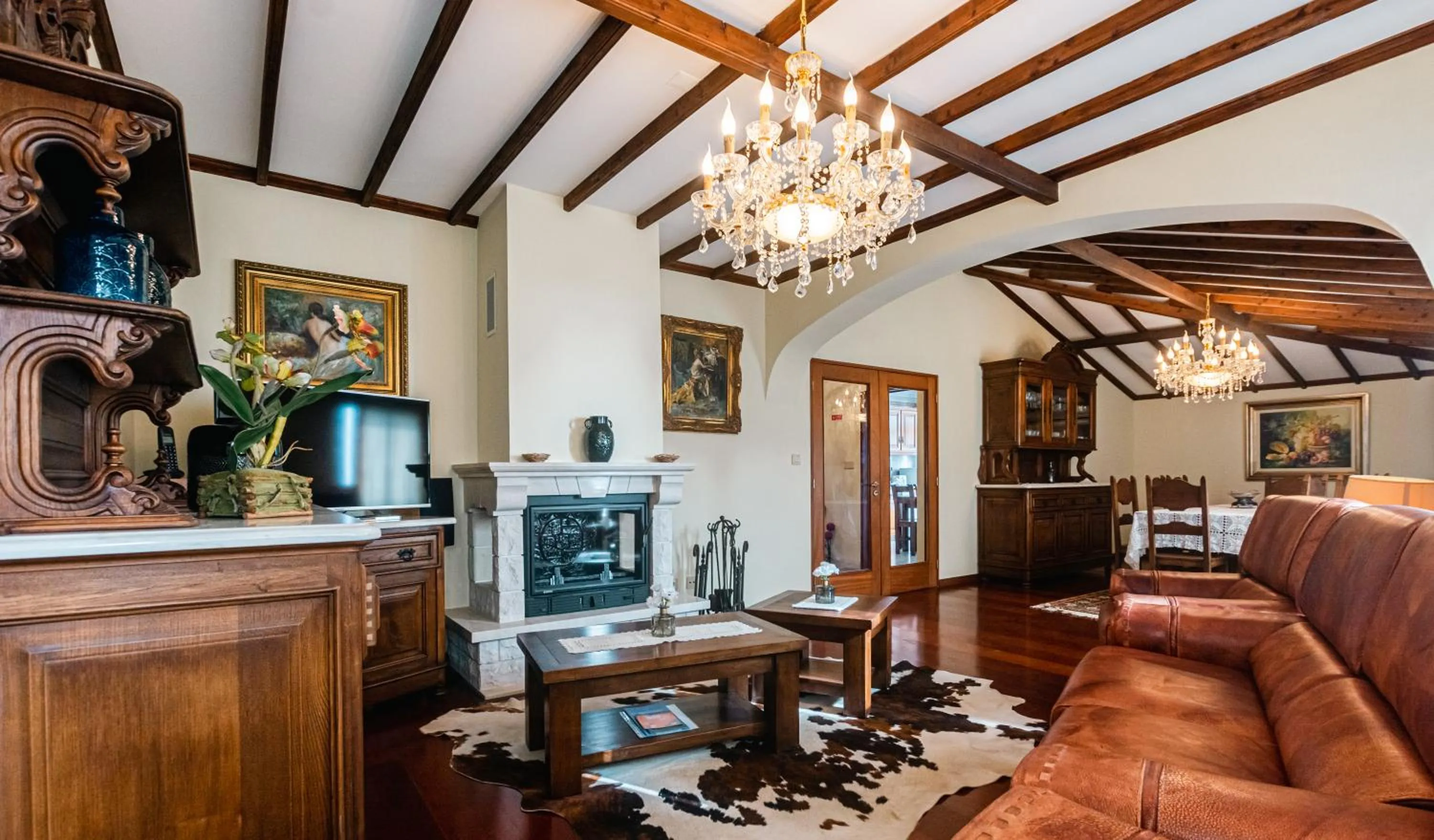 Living room in Azores Apartment
