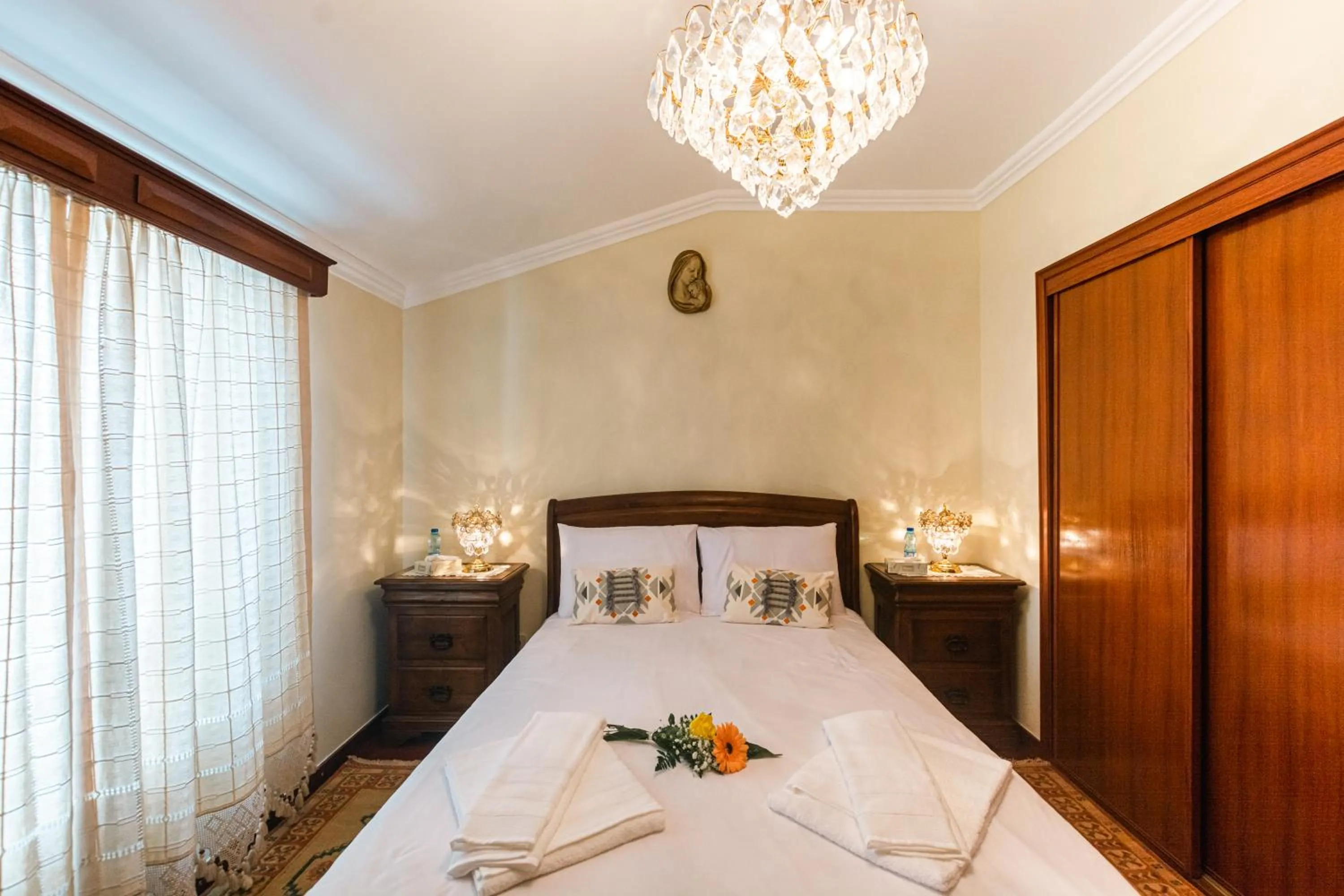 Bed in Azores Apartment
