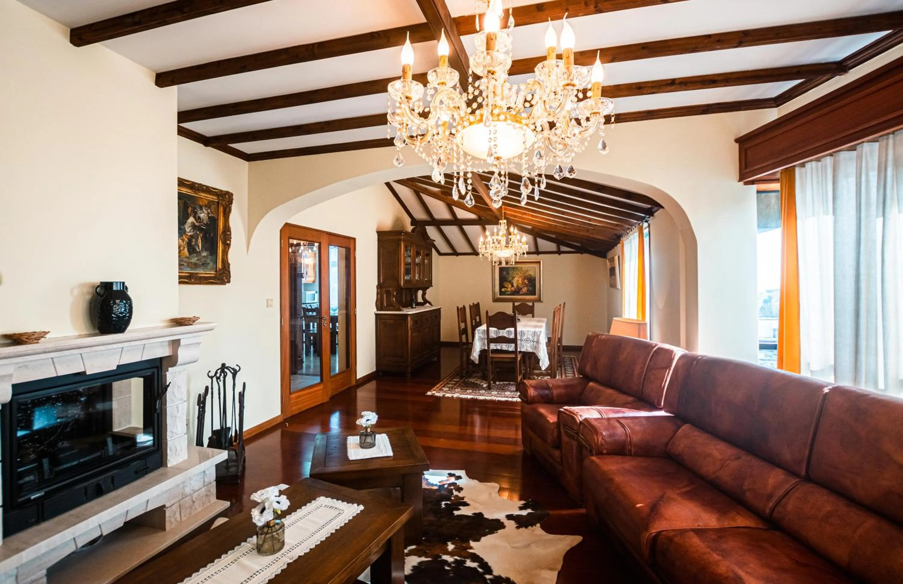 Living room in Azores Apartment