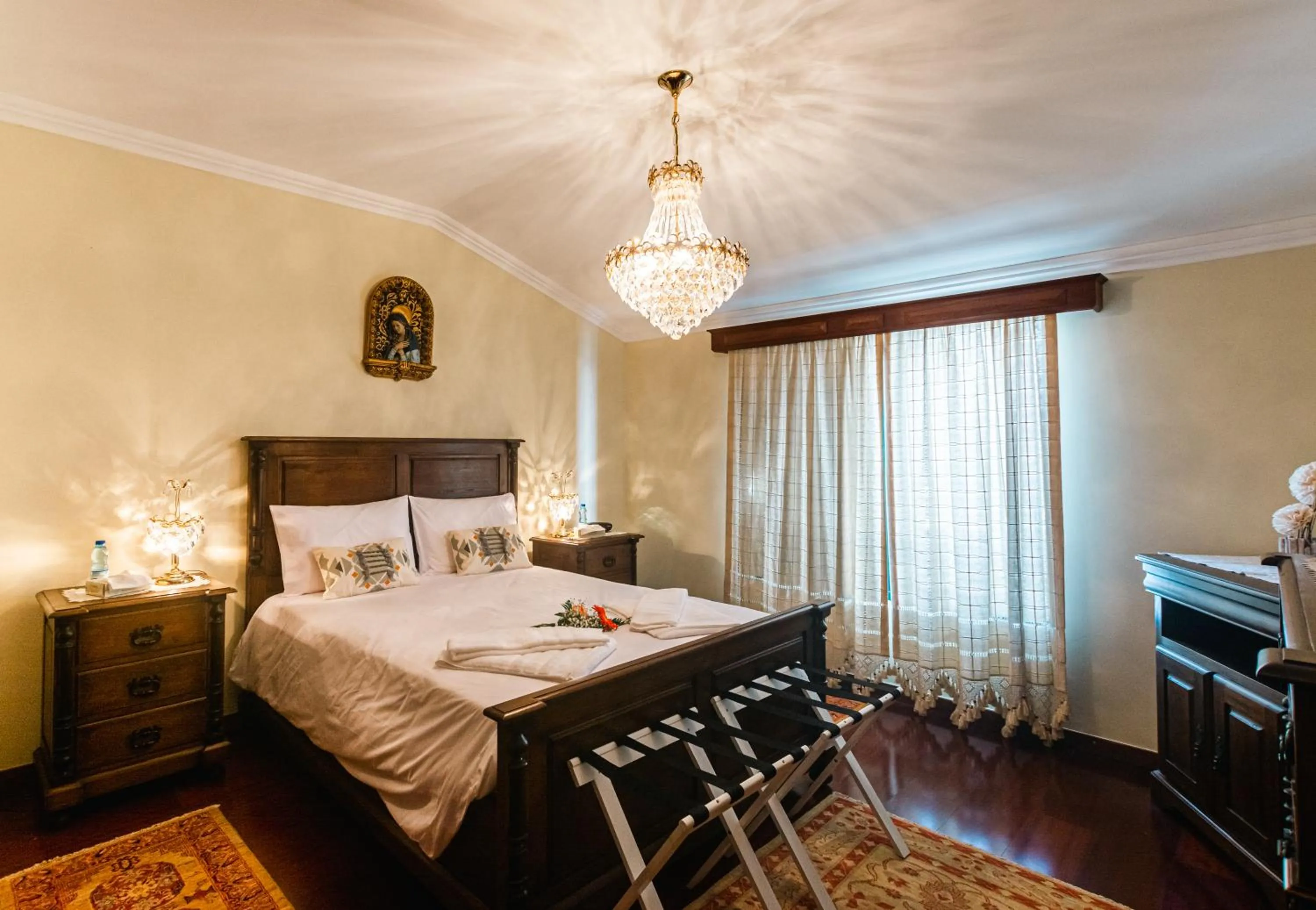 Bed in Azores Apartment