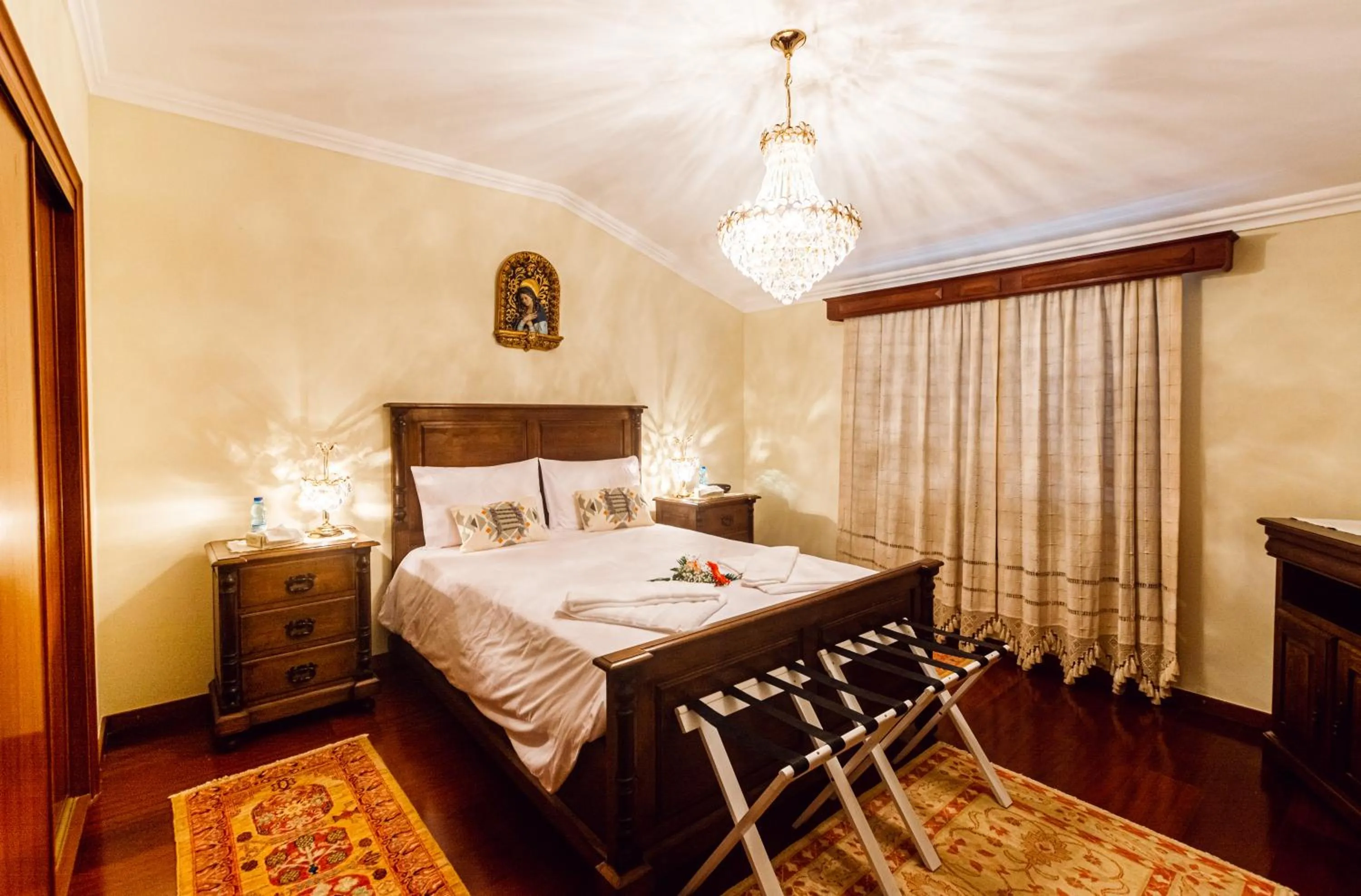 Bed in Azores Apartment
