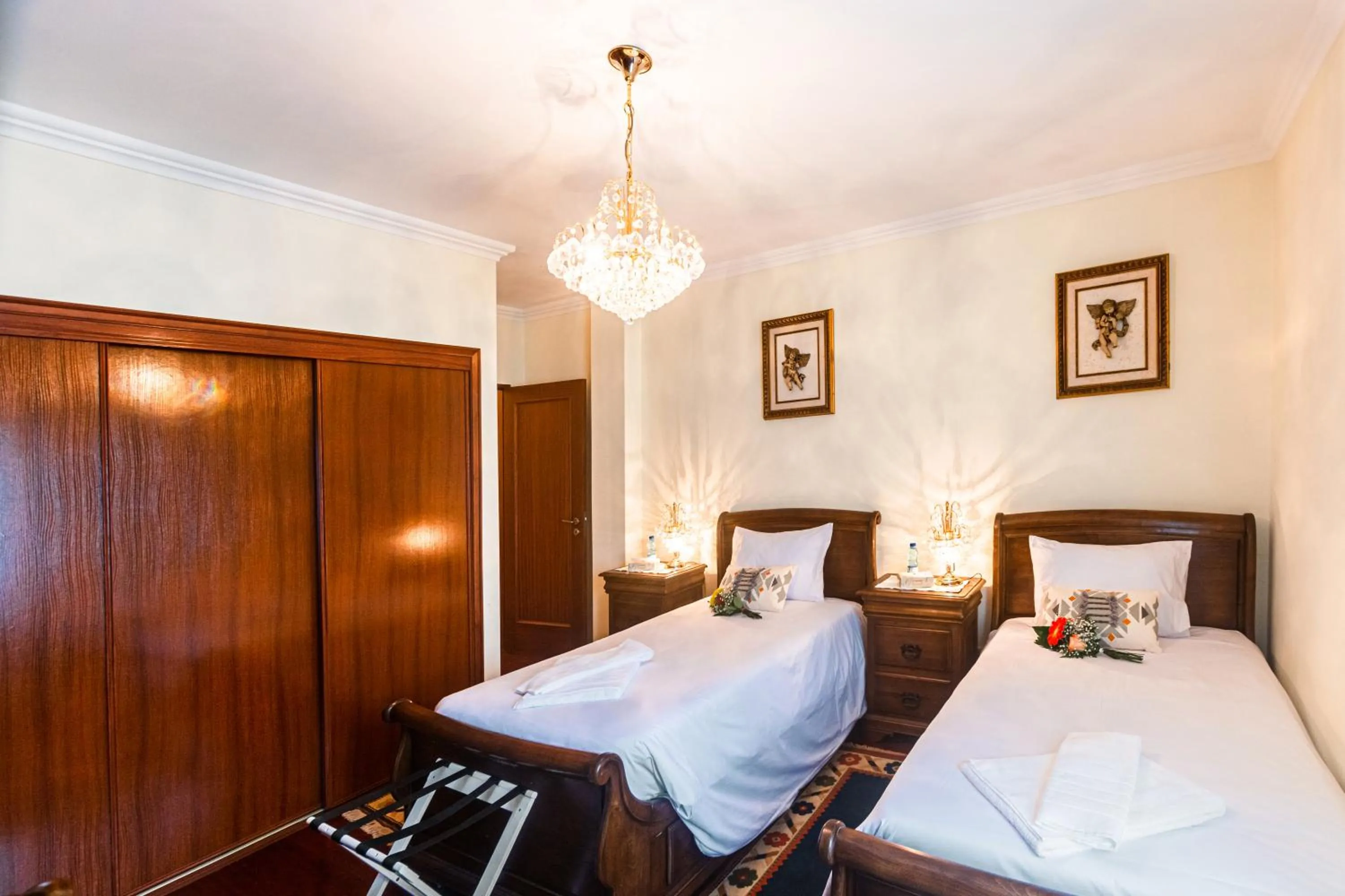Bed in Azores Apartment