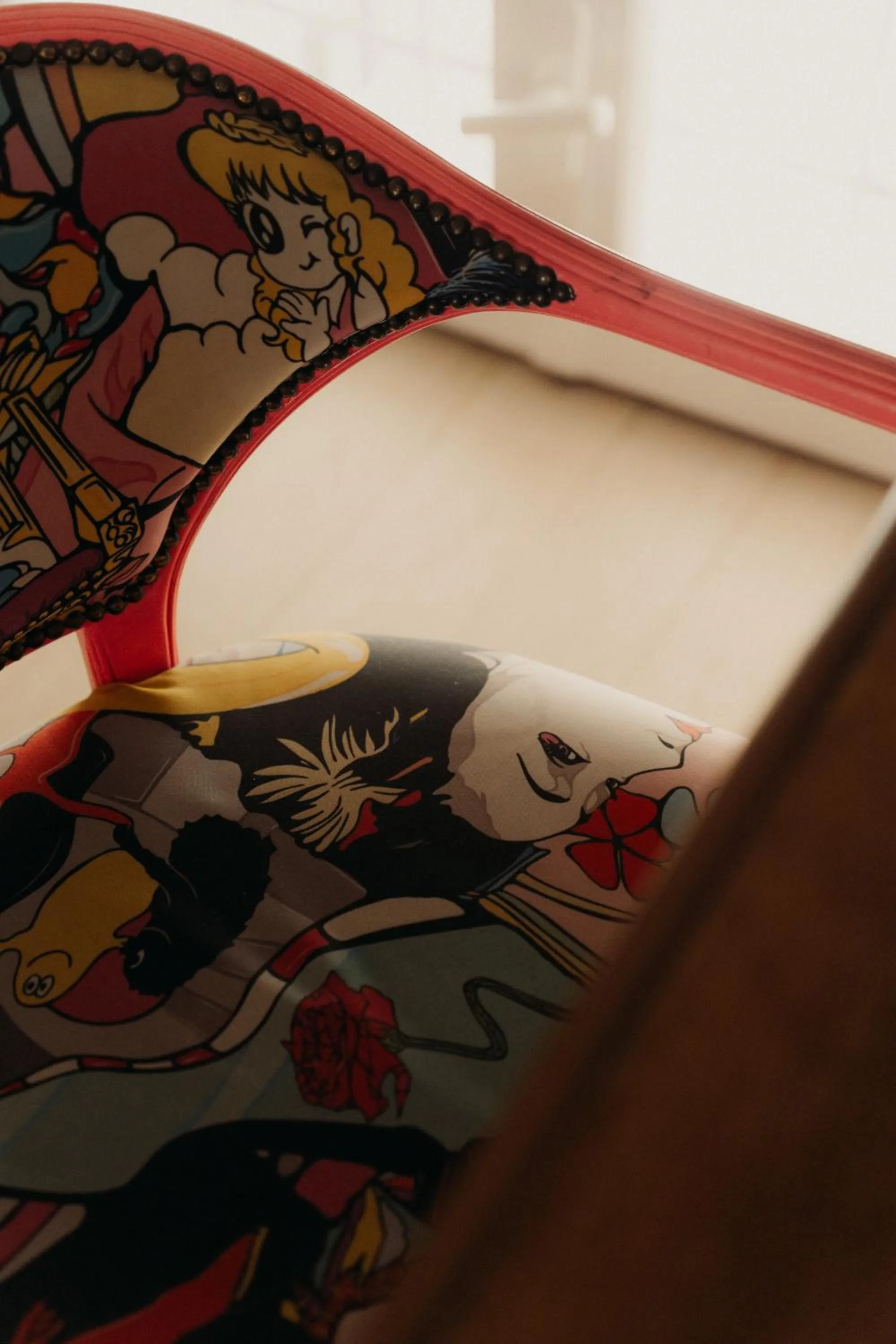 Decorative detail in Hotel Palazzo Guiscardo Pietrasanta