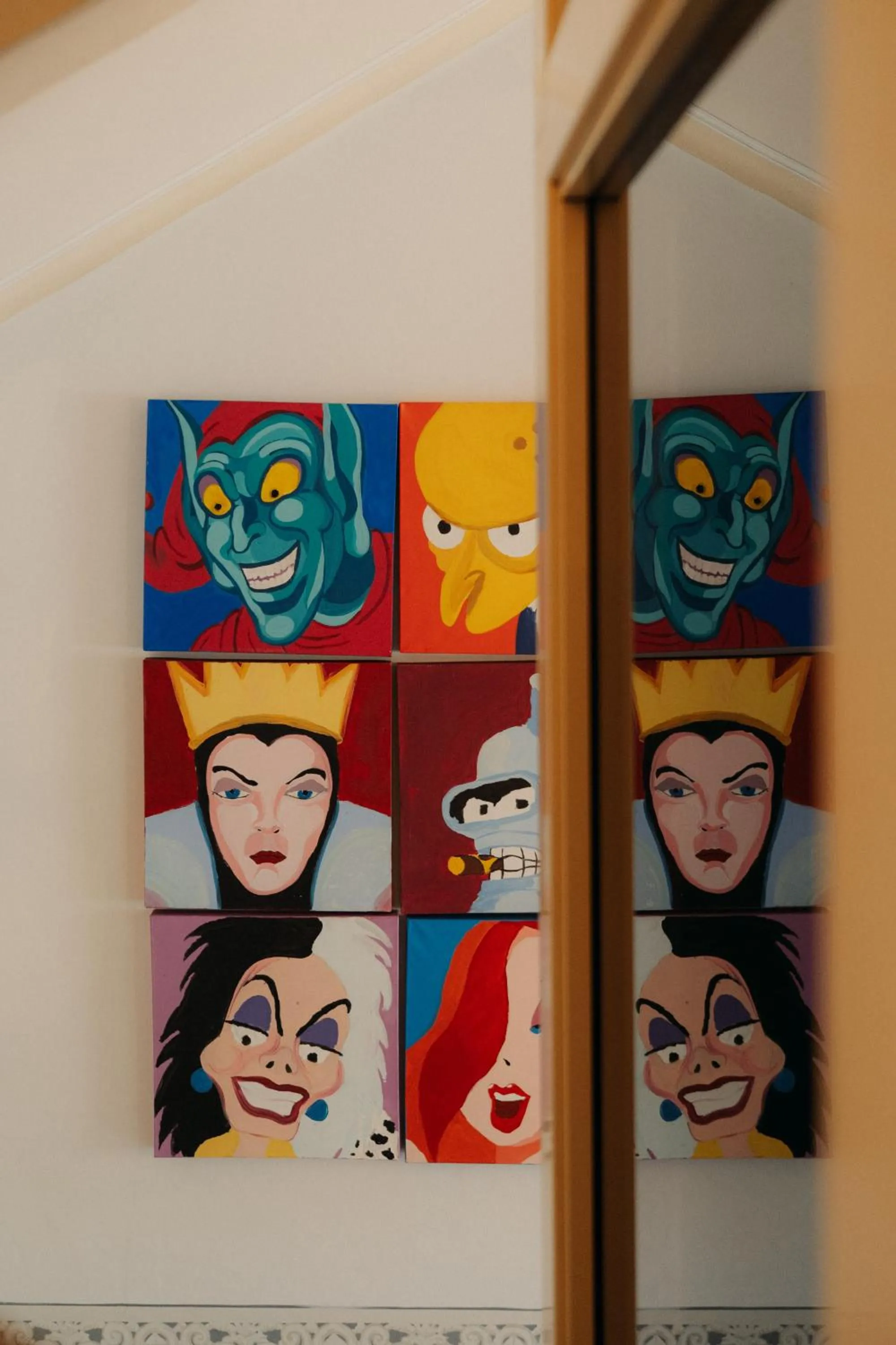 Decorative detail in Hotel Palazzo Guiscardo Pietrasanta