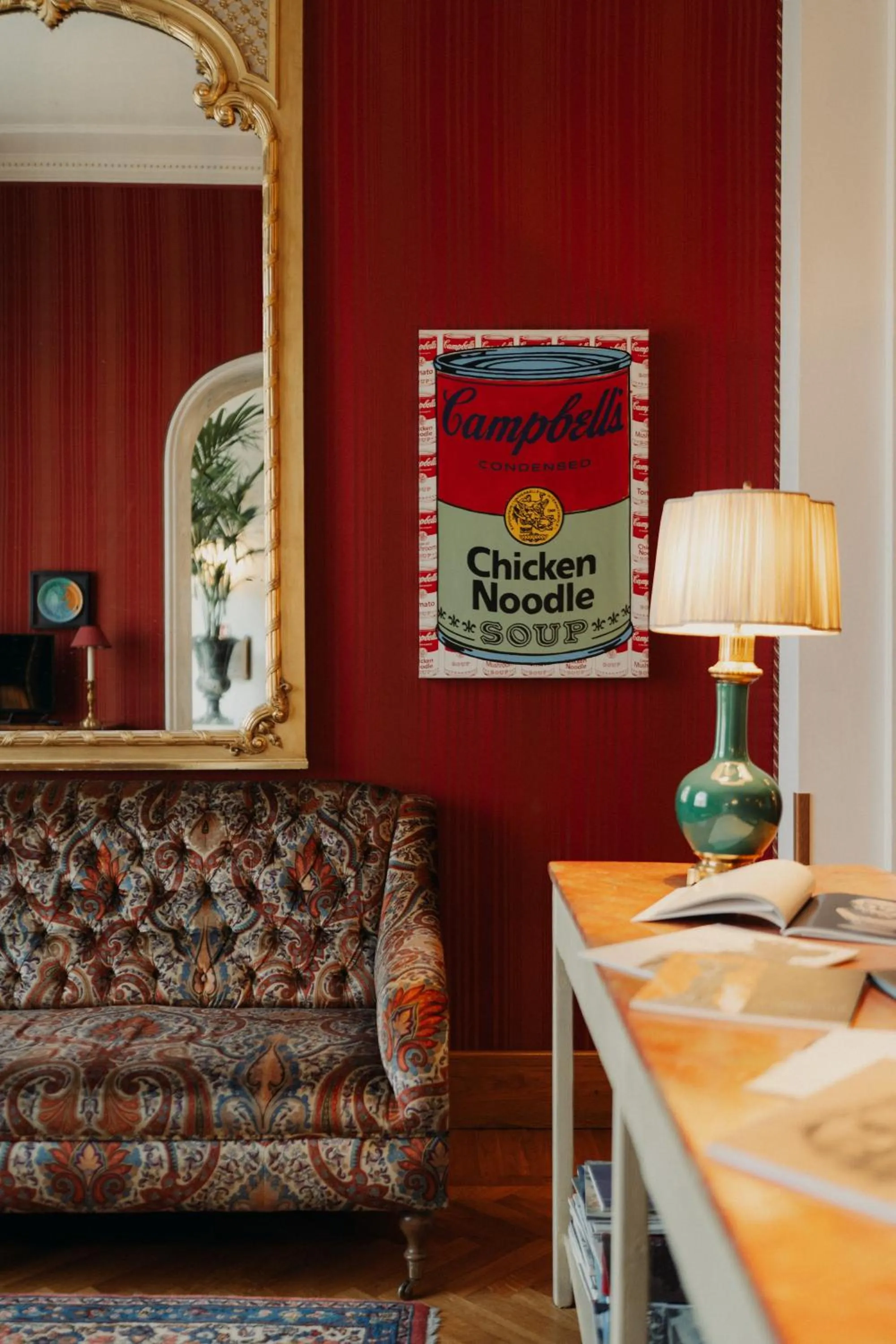 Living room in Hotel Palazzo Guiscardo Pietrasanta