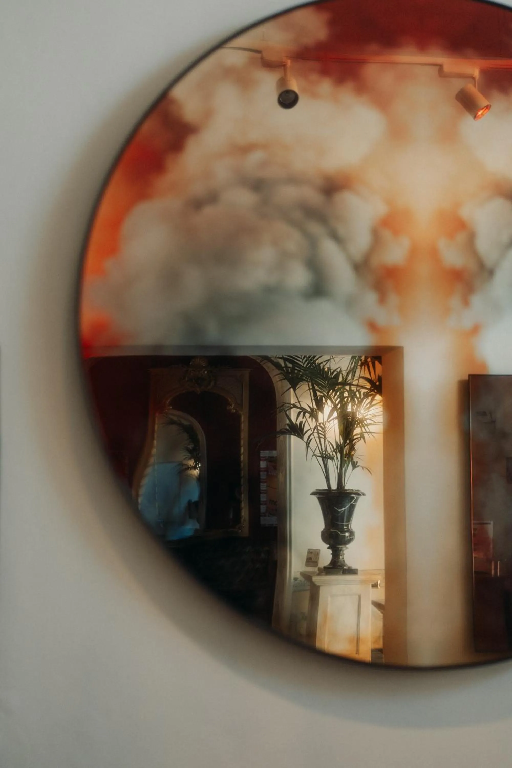 Decorative detail in Hotel Palazzo Guiscardo Pietrasanta