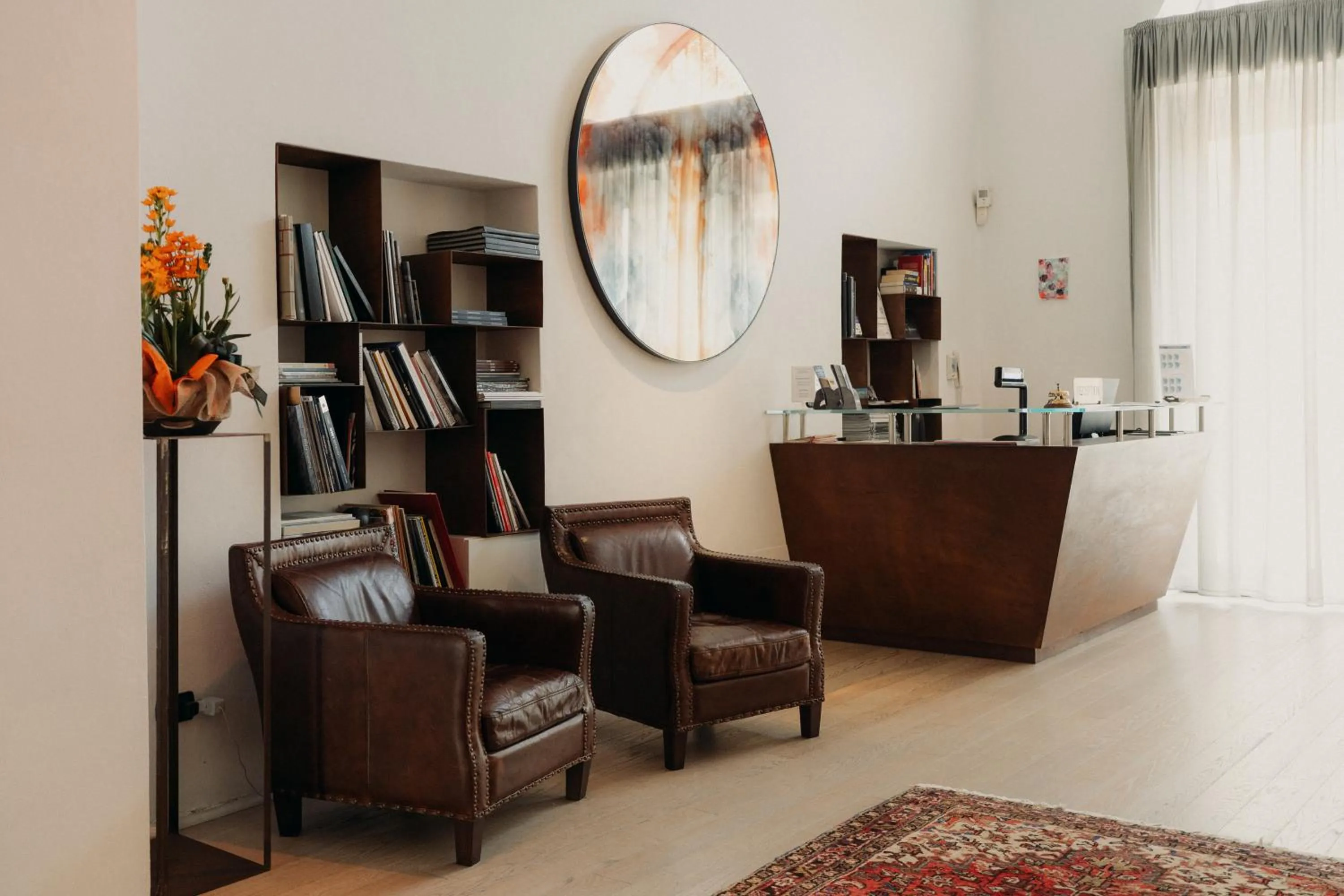 Lobby or reception in Hotel Palazzo Guiscardo Pietrasanta