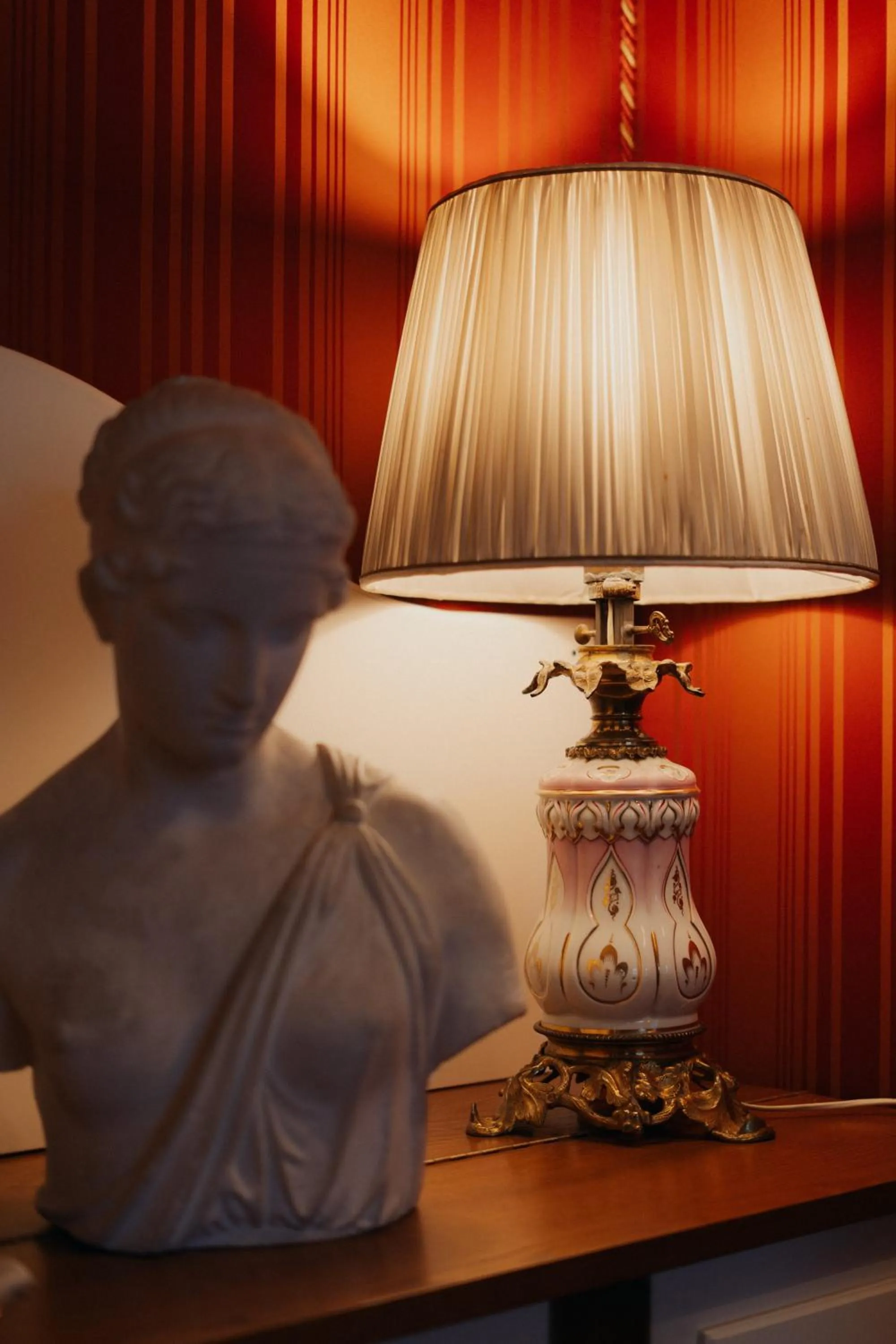 Decorative detail in Hotel Palazzo Guiscardo Pietrasanta