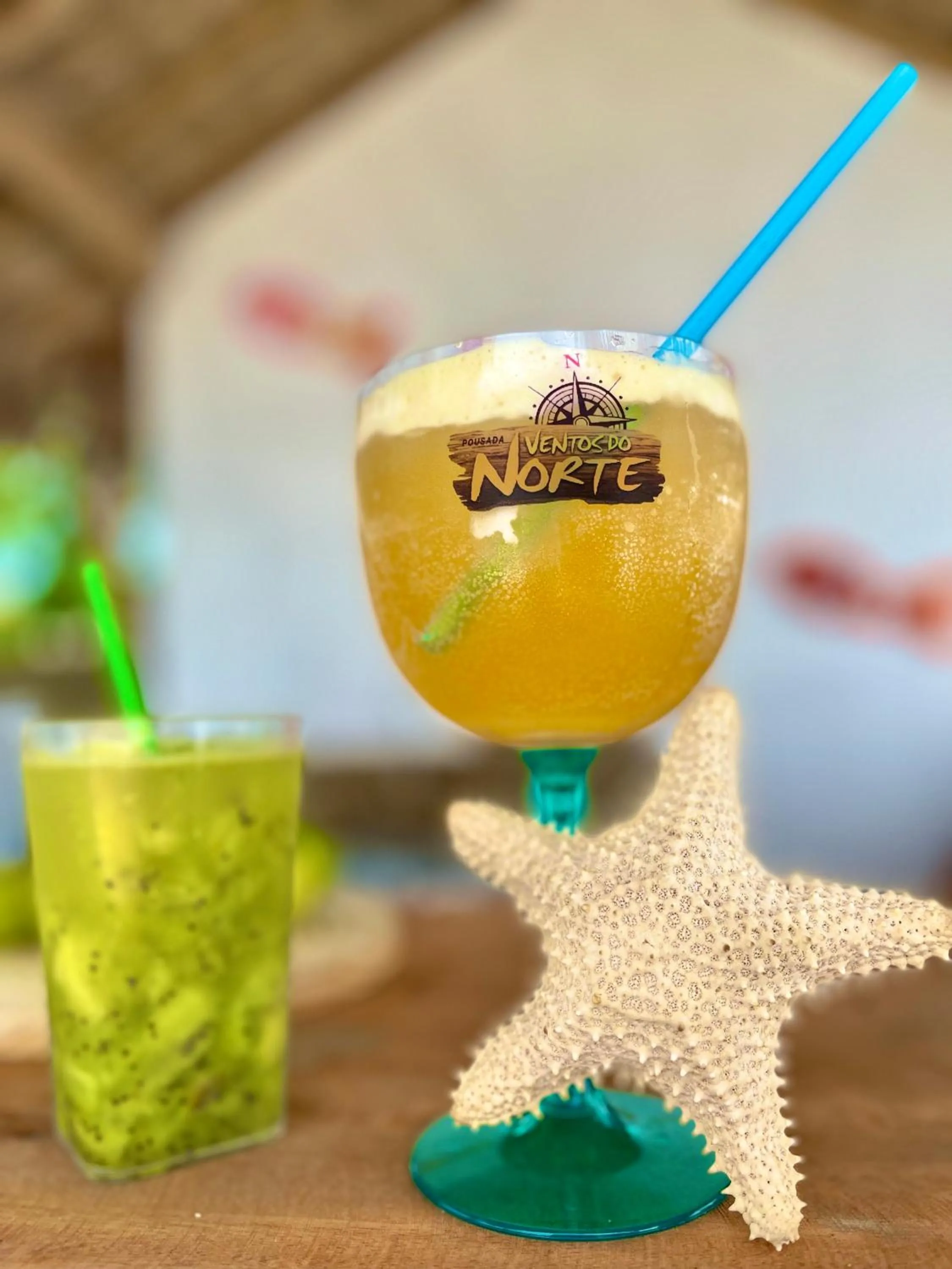 Food and drinks in Pousada Ventos do Norte