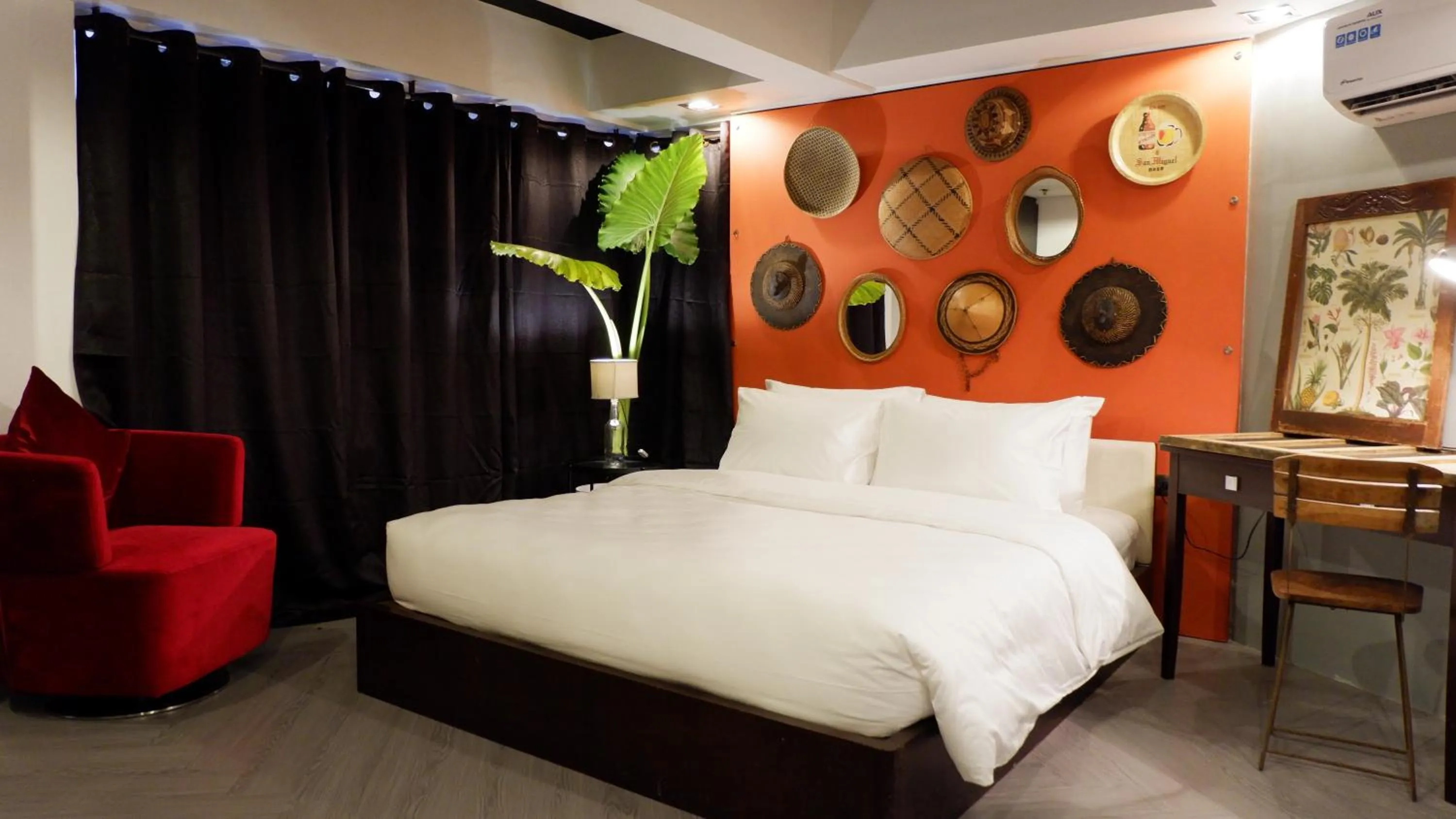 Bed in Havitat Boutique Hotel