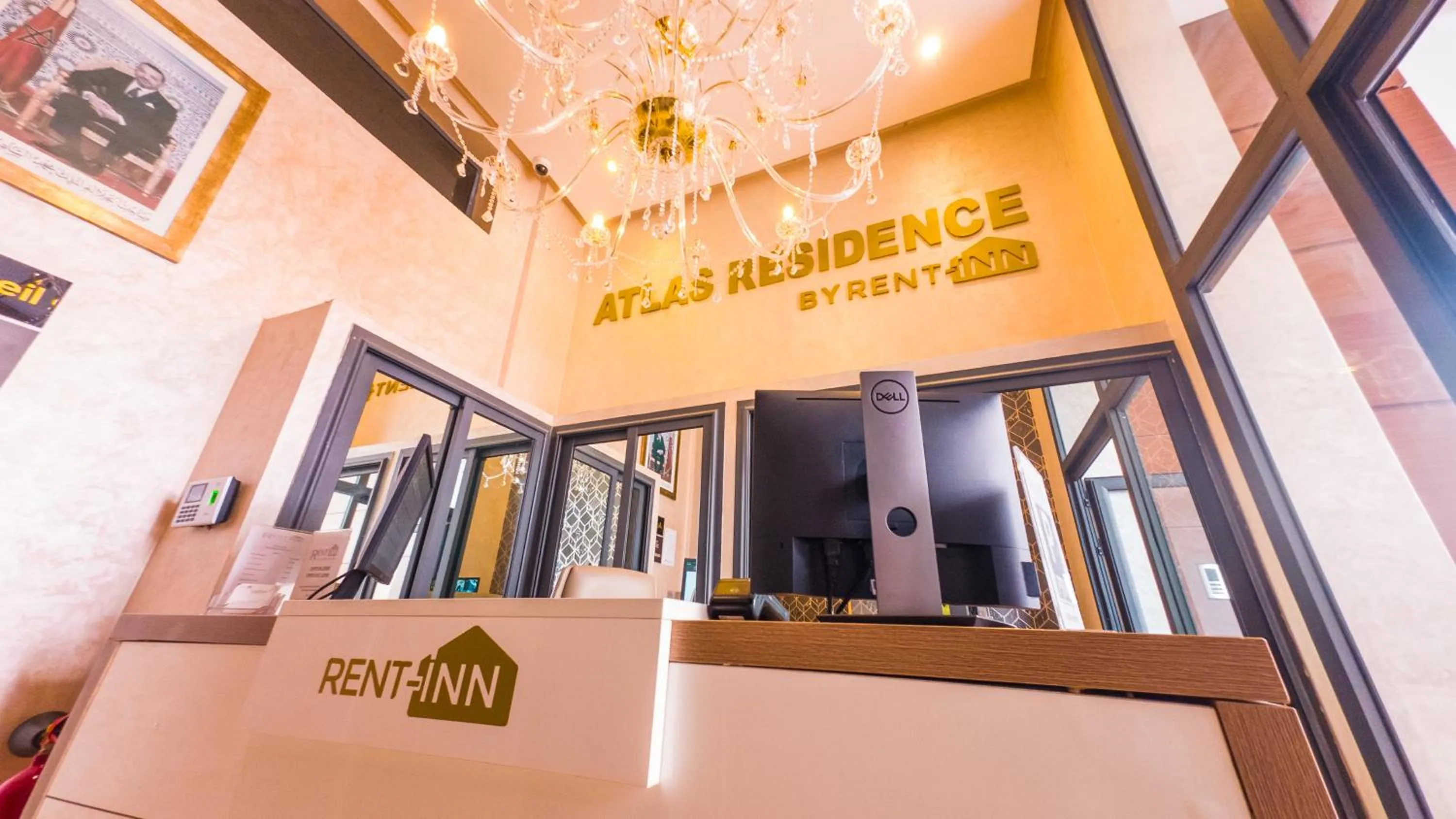 Lobby or reception in Atlas-Résidence by Rent-Inn