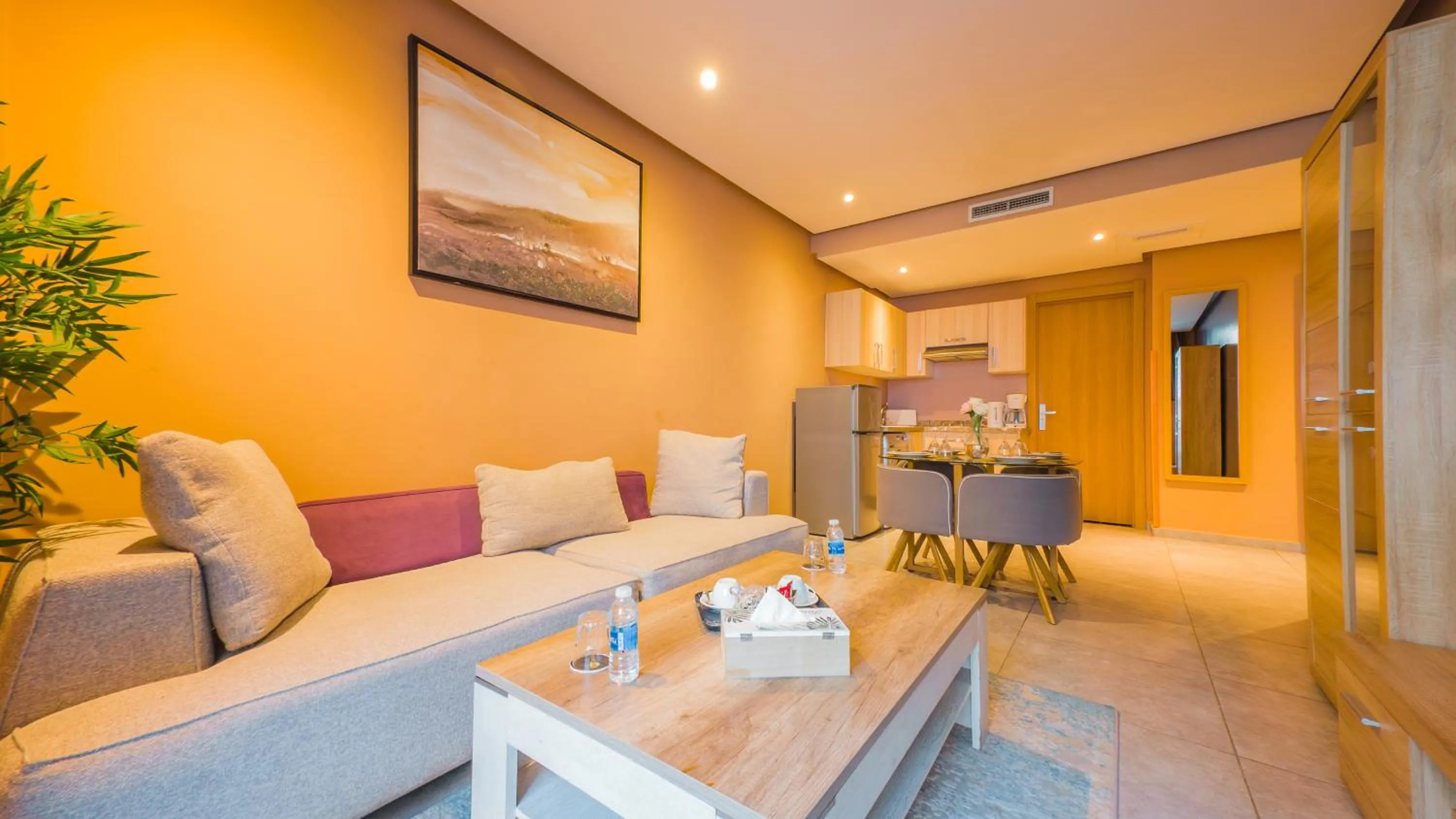 Living room in Atlas-Résidence by Rent-Inn