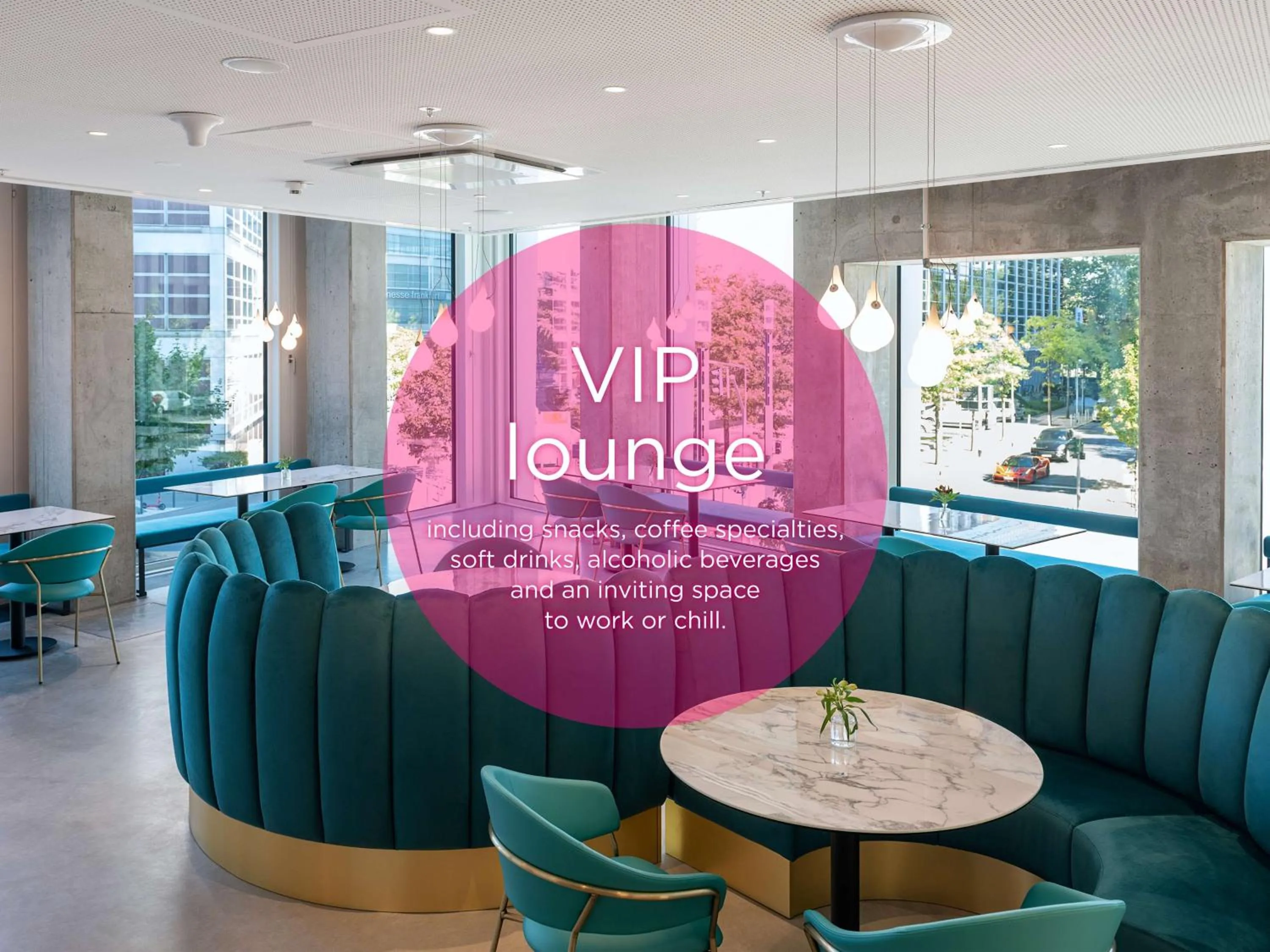 nhow Junior Suite + VIP Lounge in nhow Frankfurt