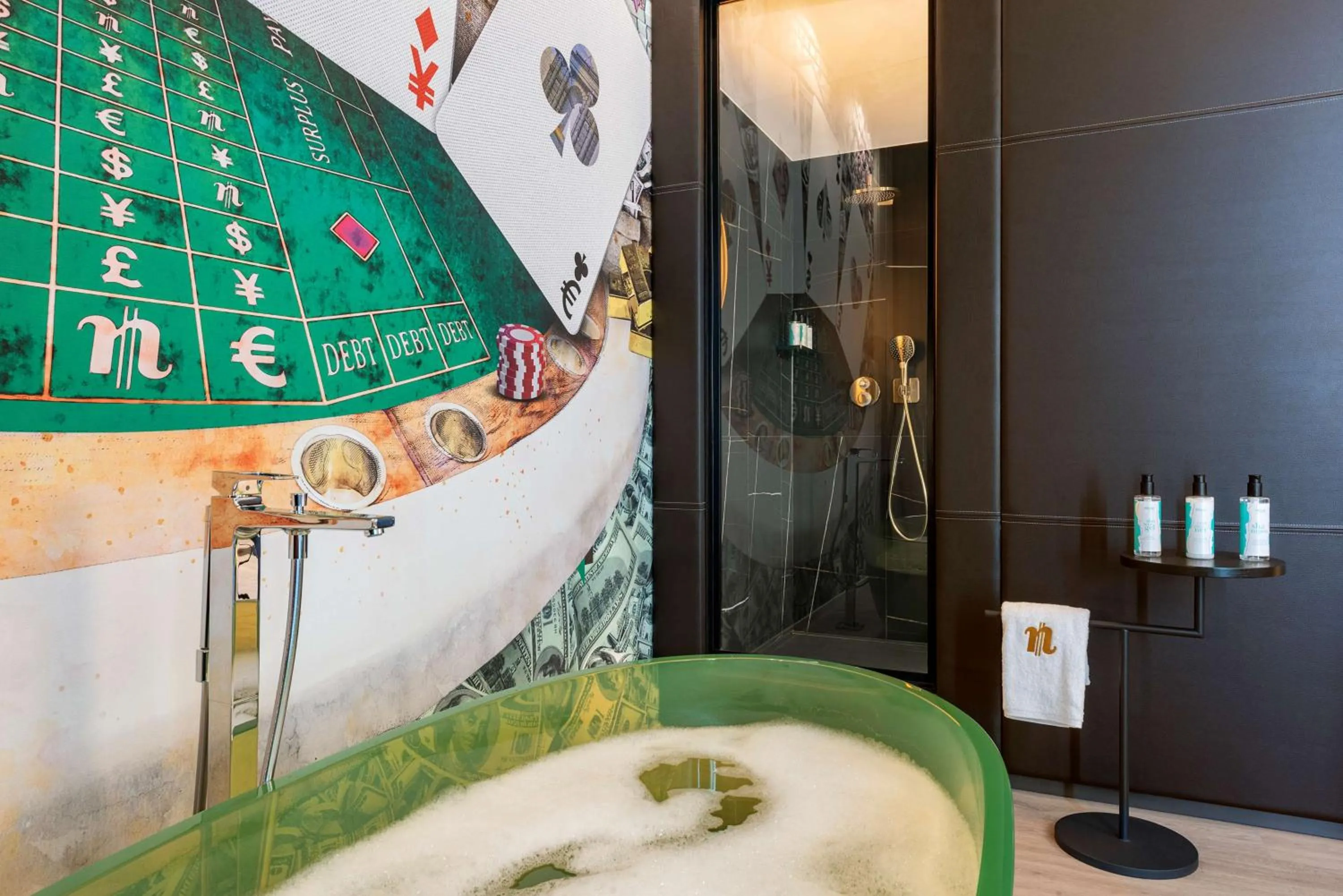 Bathroom in nhow Frankfurt