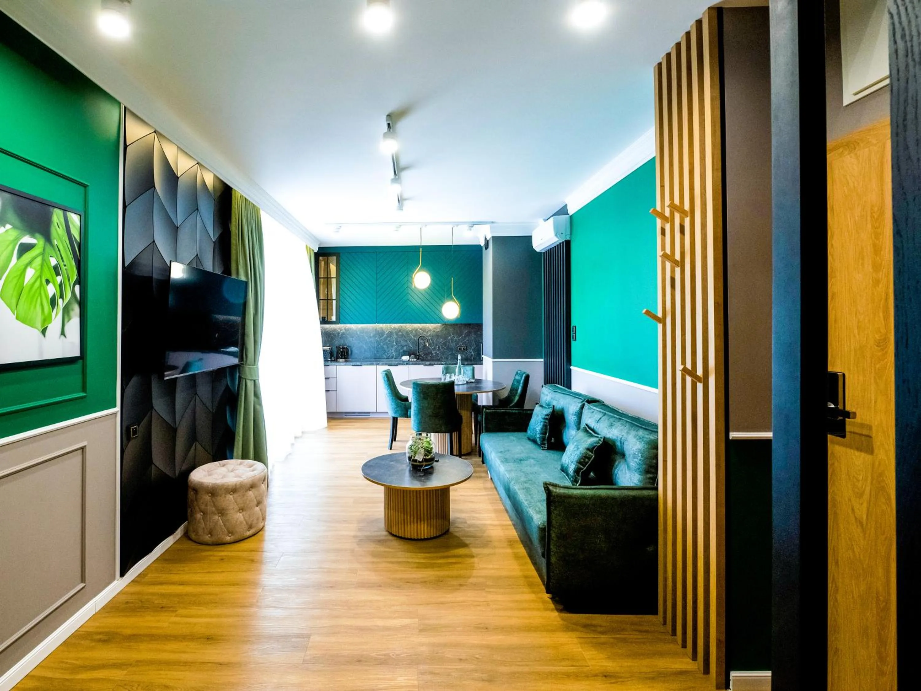 Bed in Aparthotel Green Concrete - ekologiczne apartamenty premium ze strefą Wellness