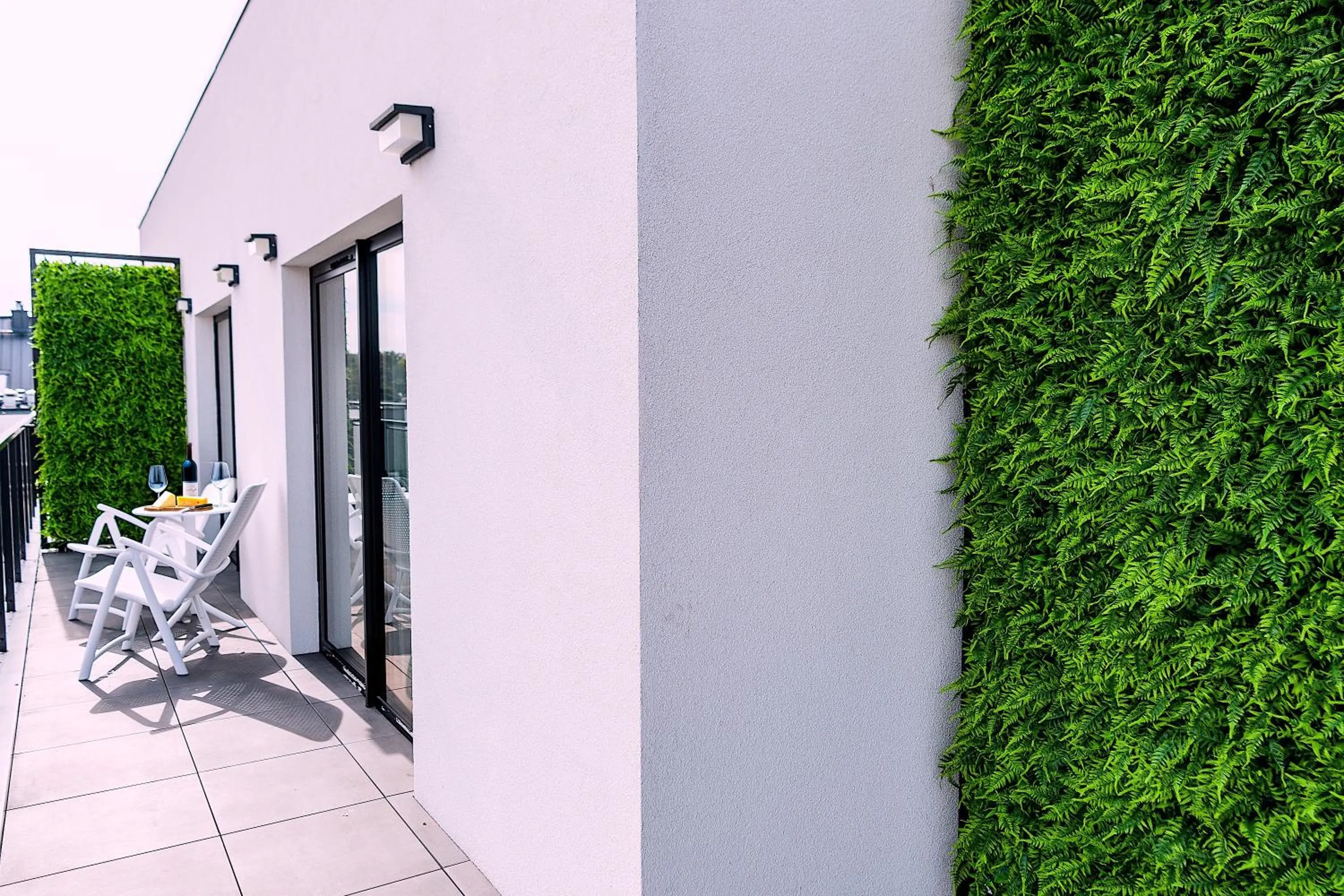 Balcony/Terrace in Aparthotel Green Concrete