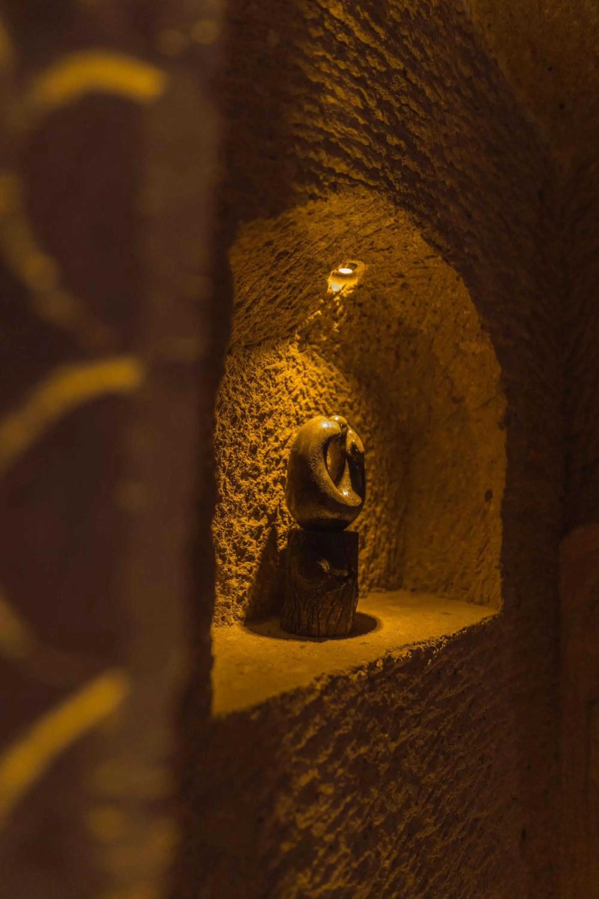 Landmark view in Solo Cave Suites