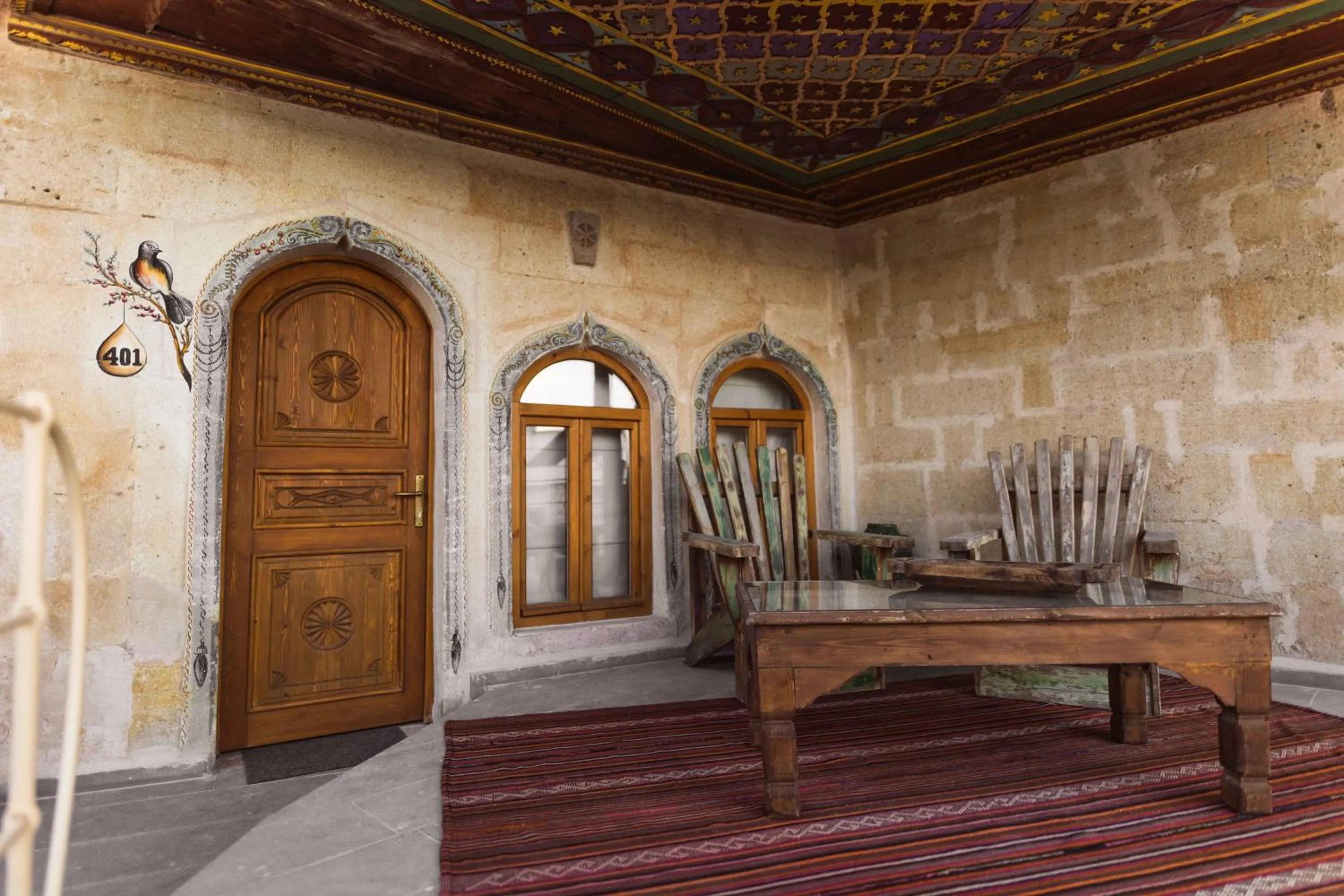 On site in Solo Cave Suites