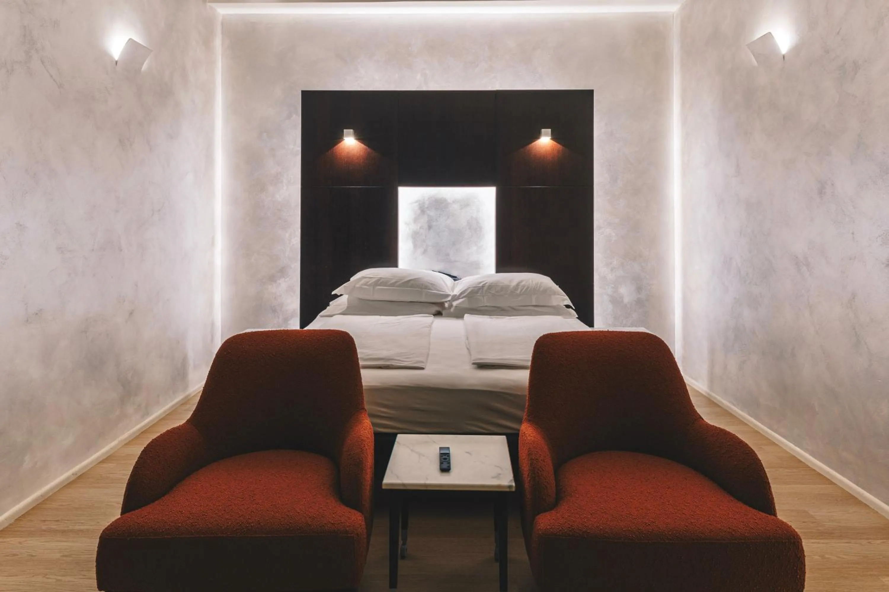 Bed in DelleArti Design Hotel