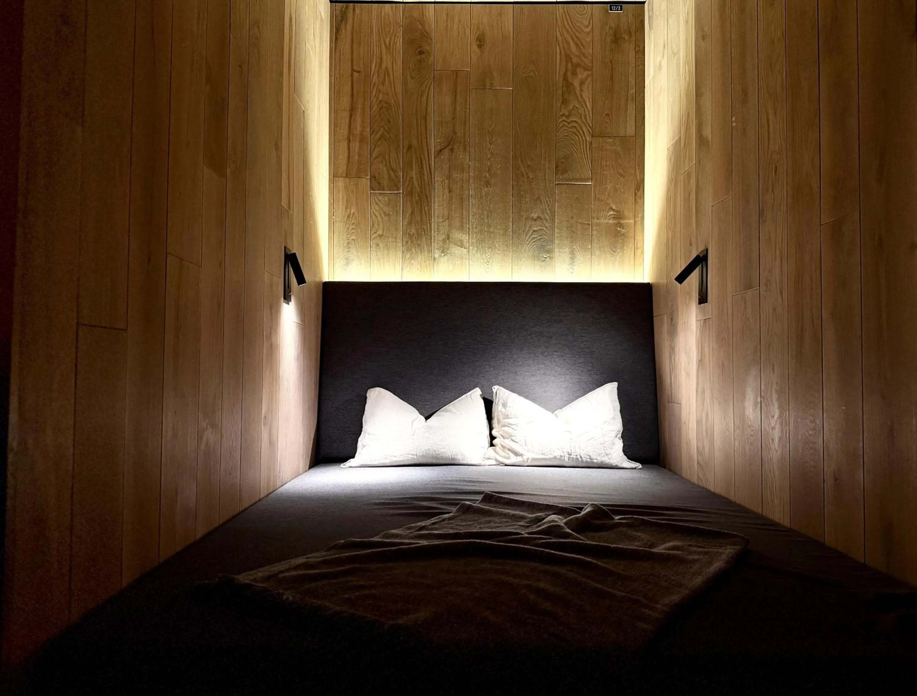 Bed in Naturhotel Die Maise
