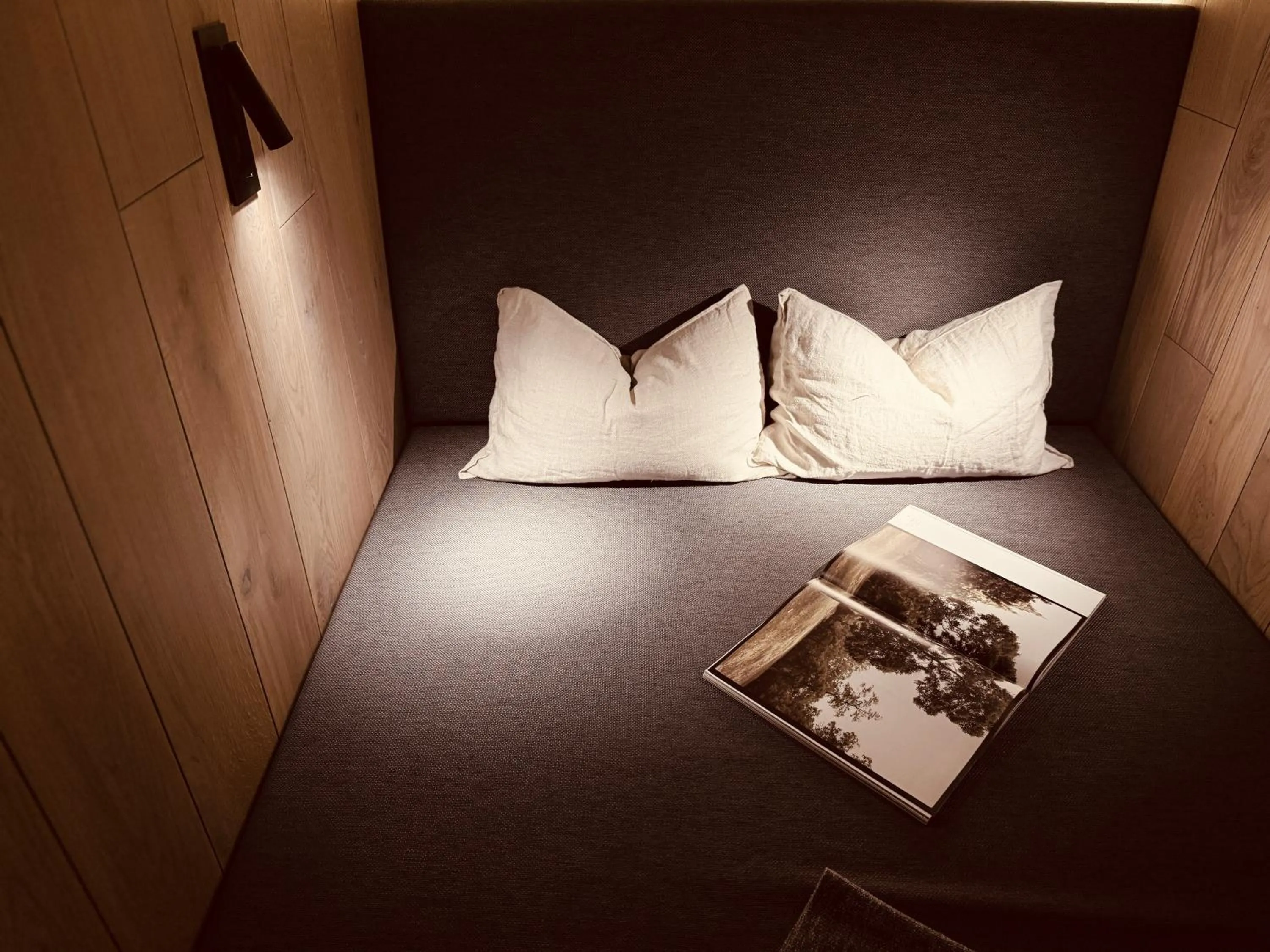 Bed in Naturhotel Die Maise