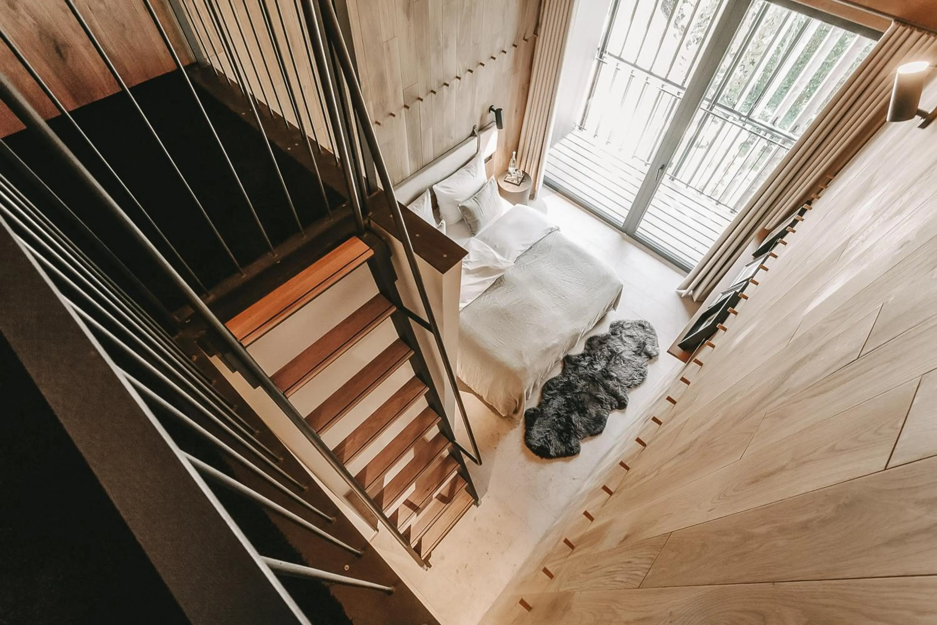 Photo of the whole room, Bed in Naturhotel Die Maise