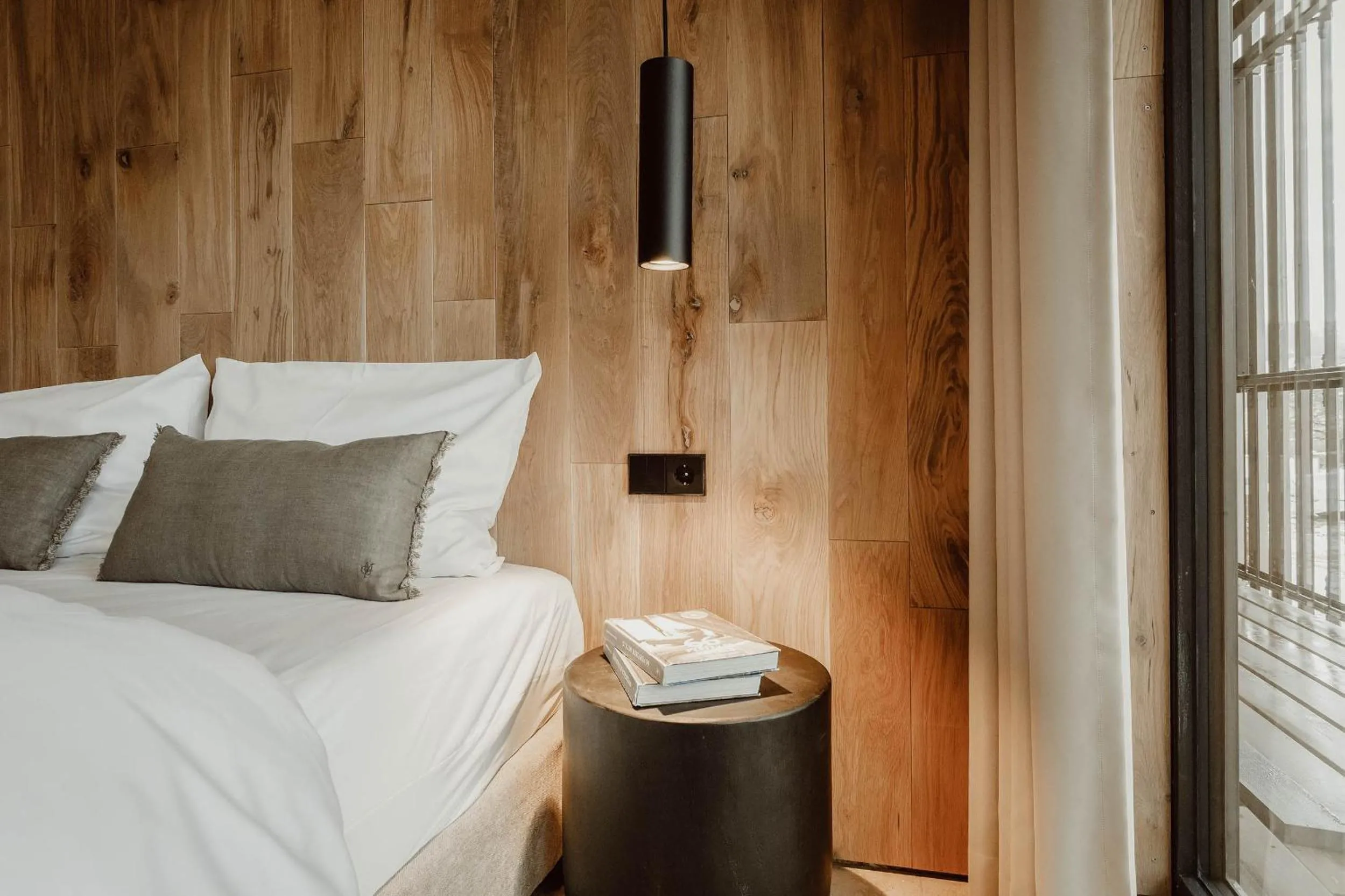 Bed in Naturhotel Die Maise