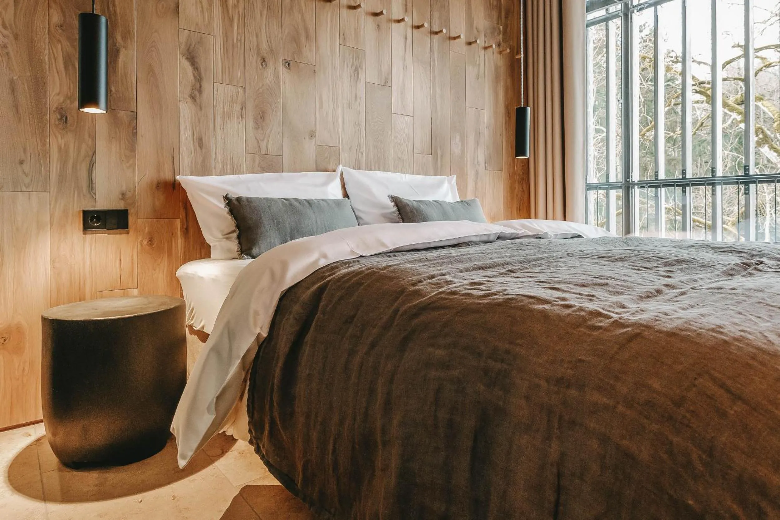 Bed in Naturhotel Die Maise