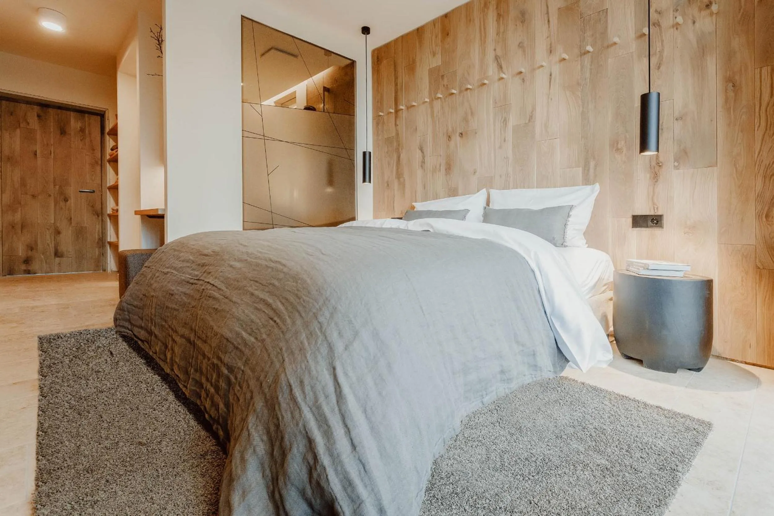 Photo of the whole room, Bed in Naturhotel Die Maise