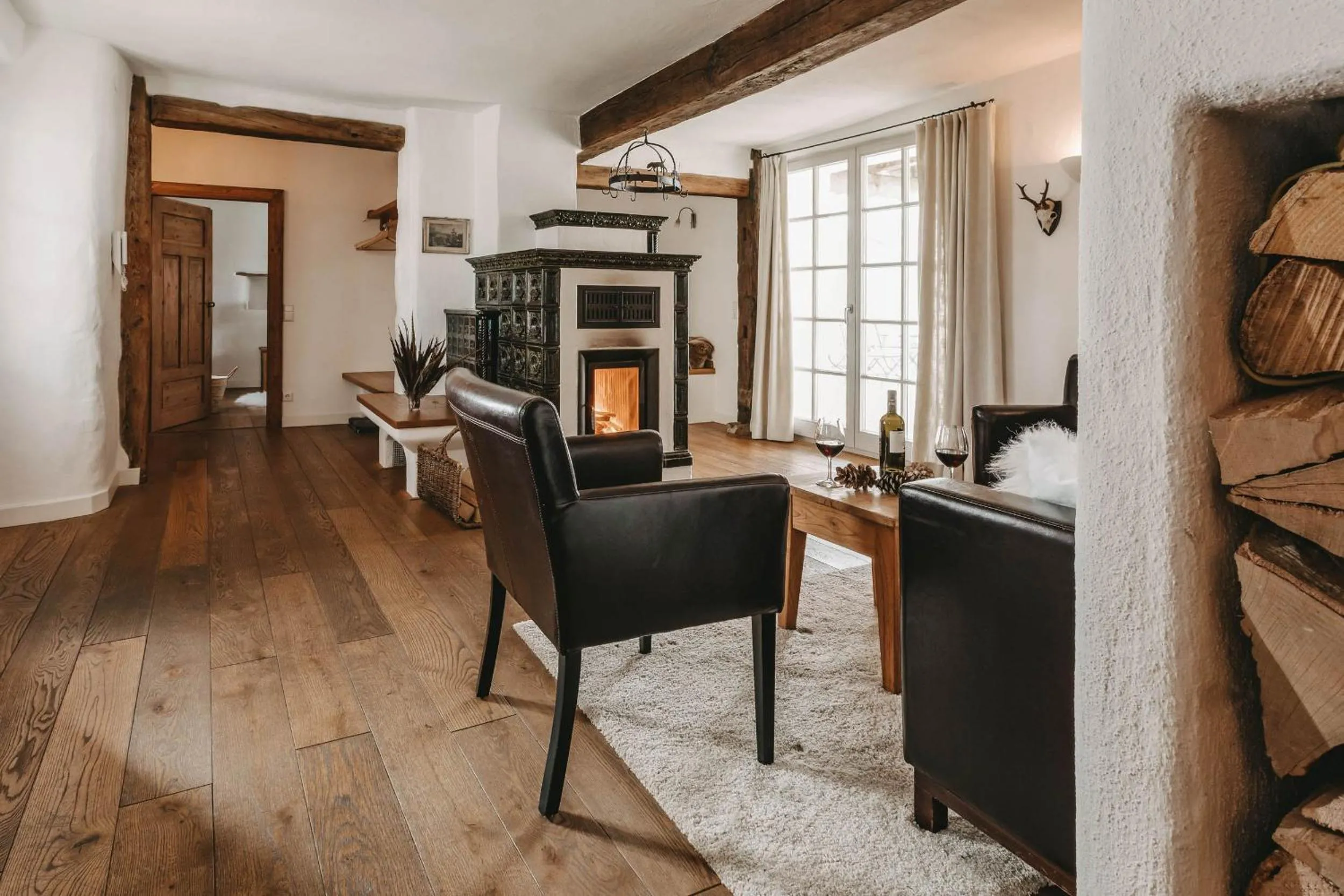 Living room in Naturhotel Die Maise